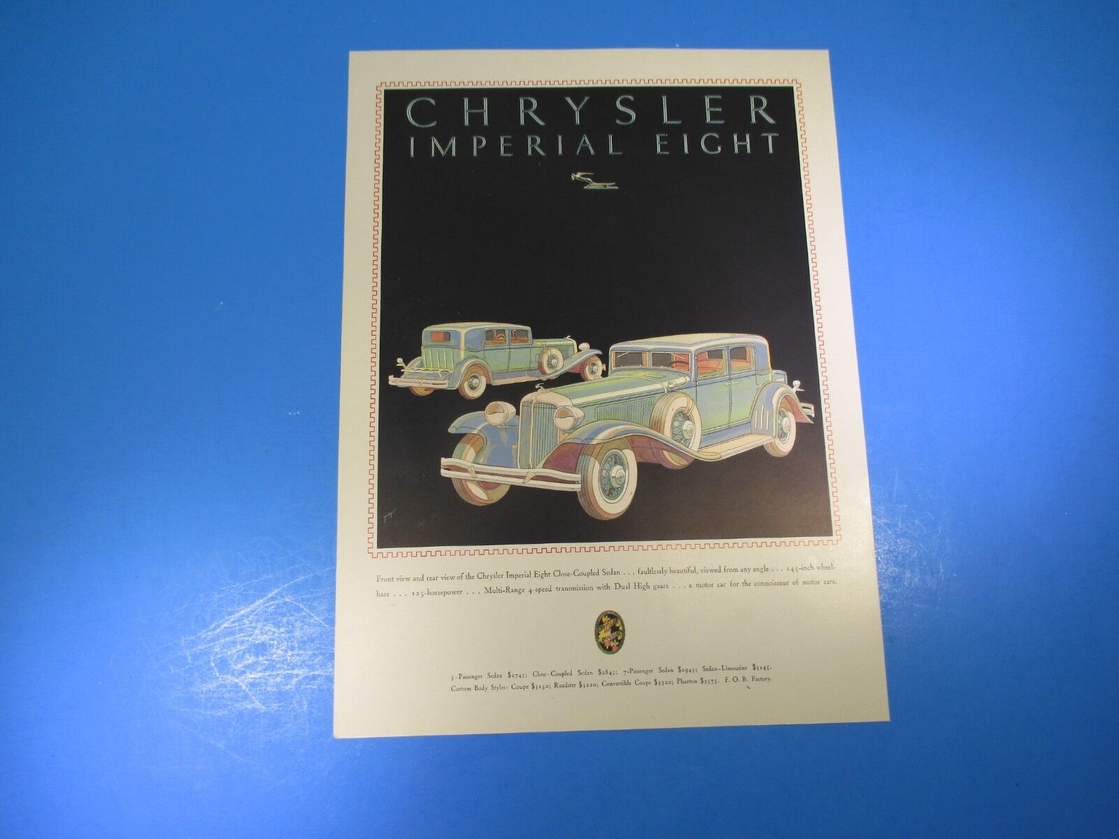 1931 Chrysler Imperial Wallpapers