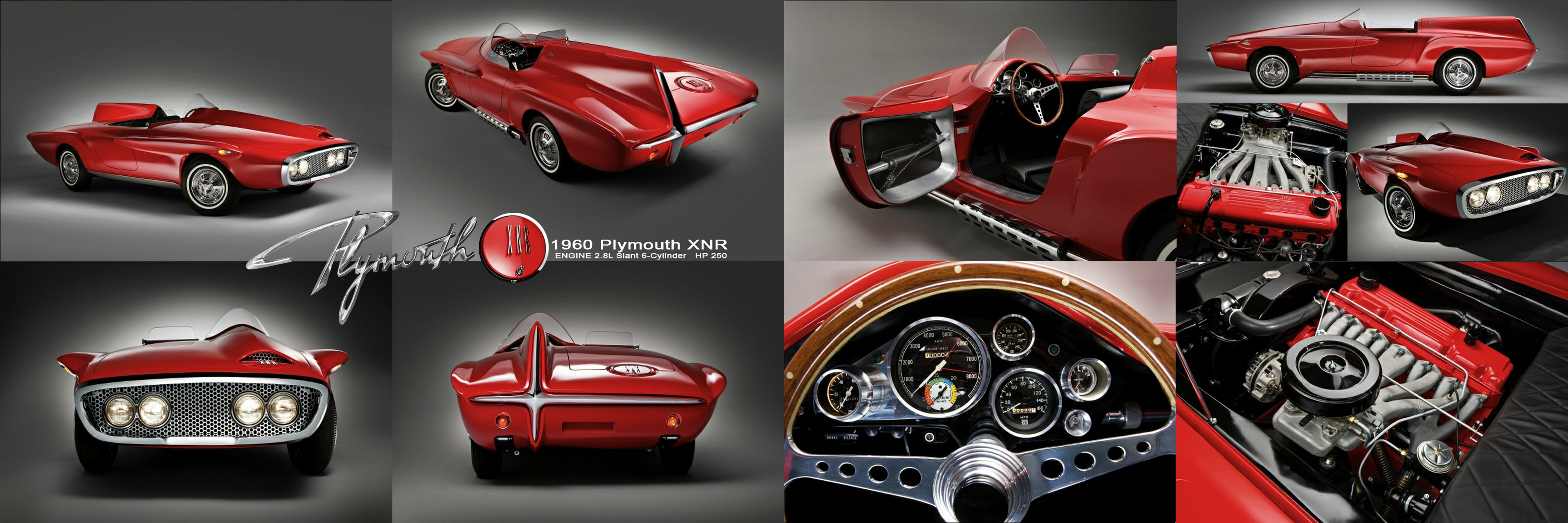 1960 Plymouth Xnr Wallpapers