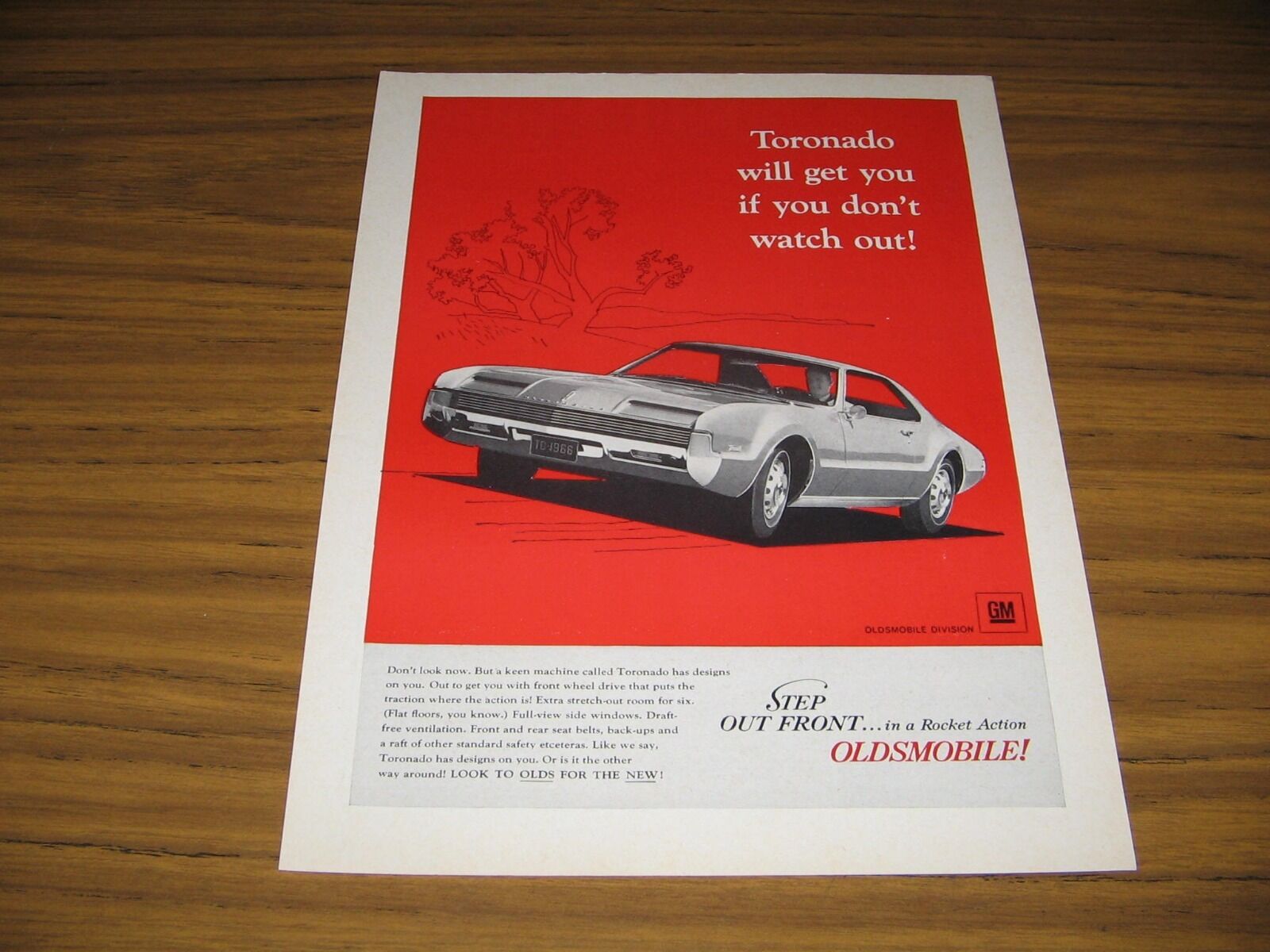 1966 Oldsmobile Toronado Front Wallpapers