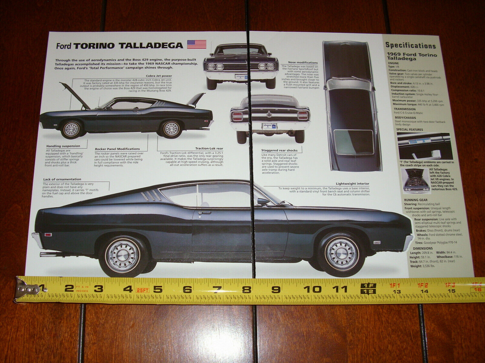 1969 Ford Torino Talladega Wallpapers