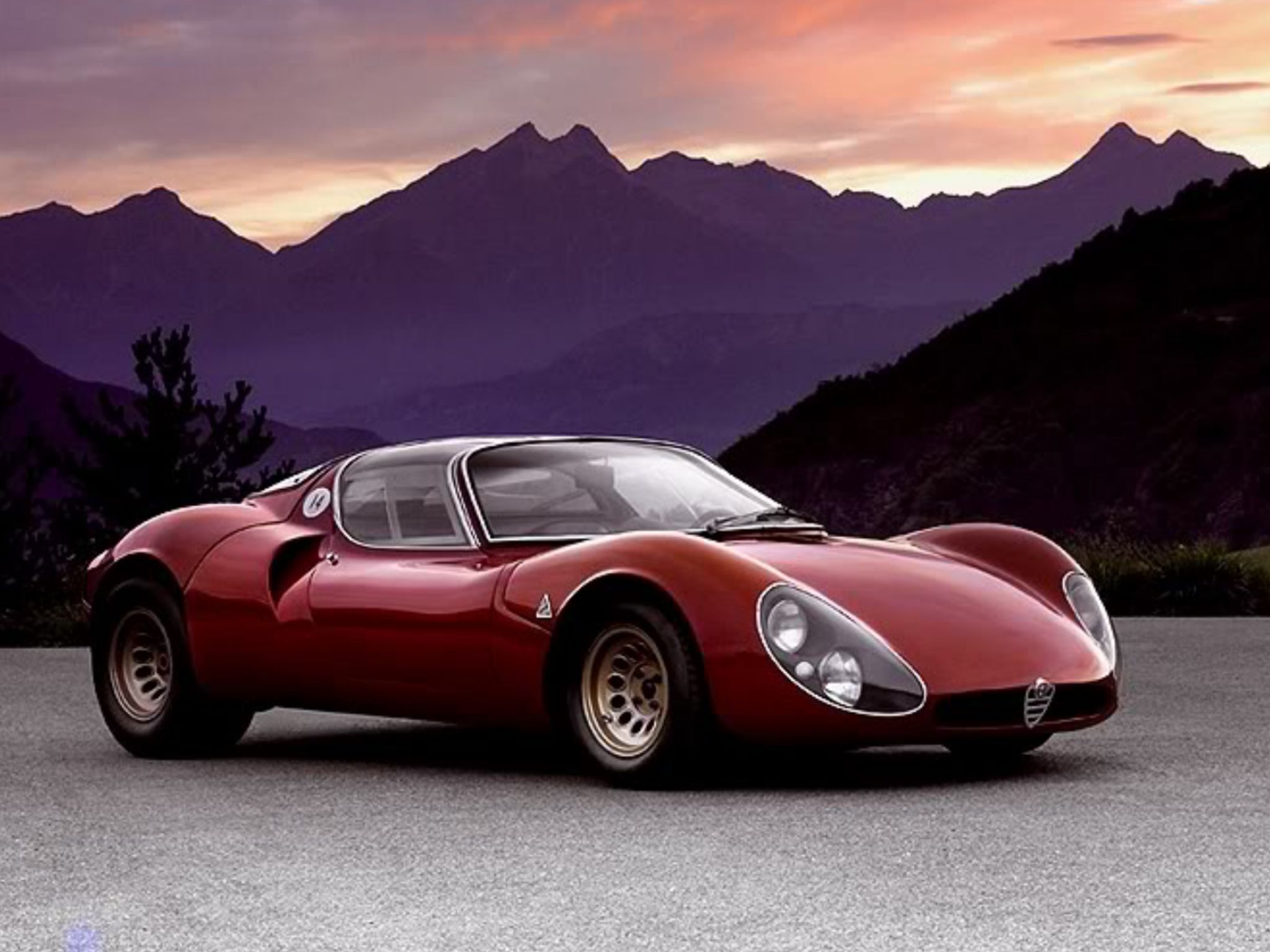 Alfa Romeo 33 Stradale Wallpapers