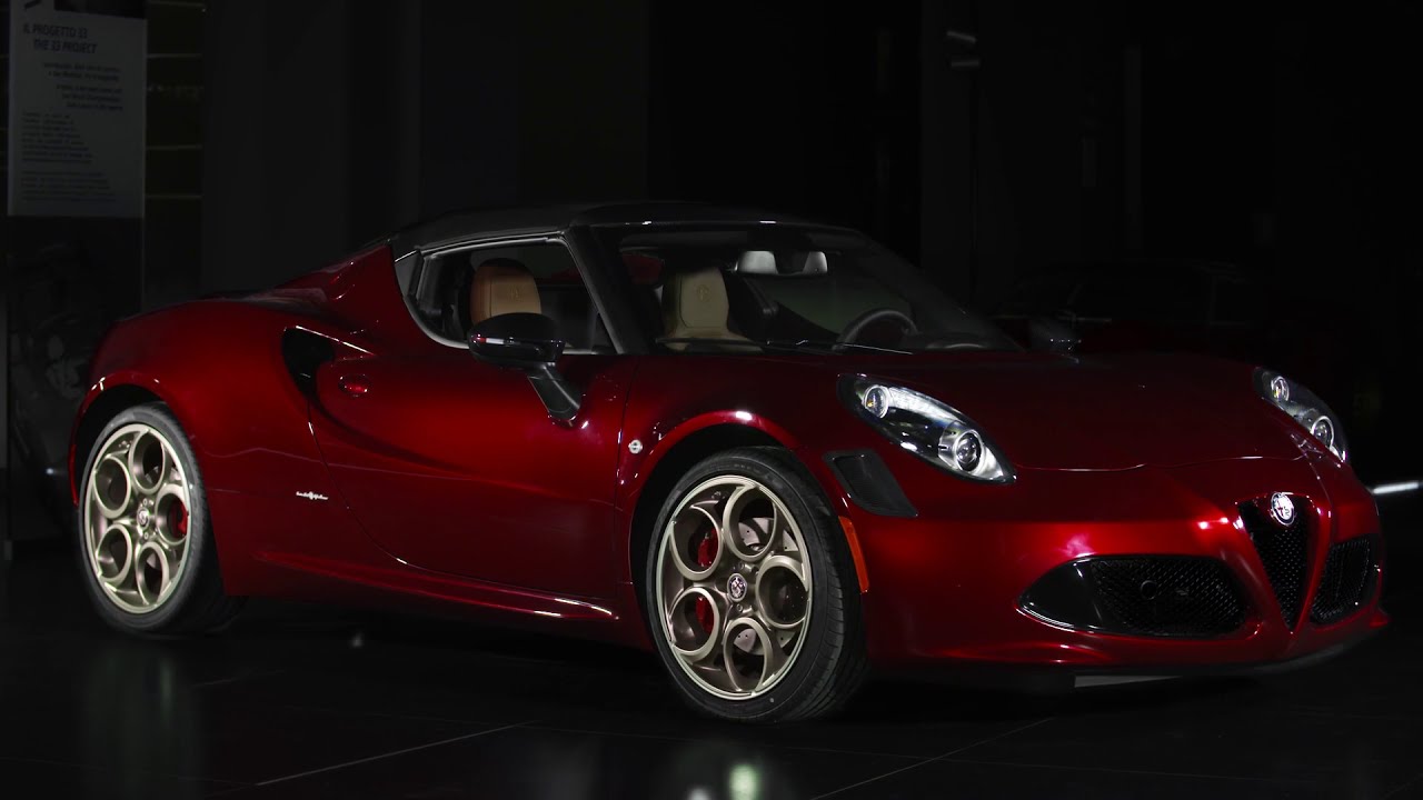 Alfa Romeo 4C Spider 33 Stradale Tributo Wallpapers