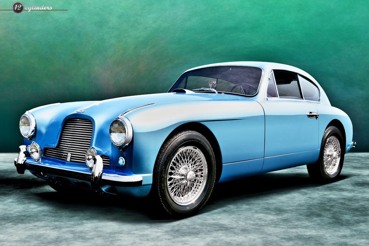 Aston Martin Db2 Blue Sport Car Wallpapers