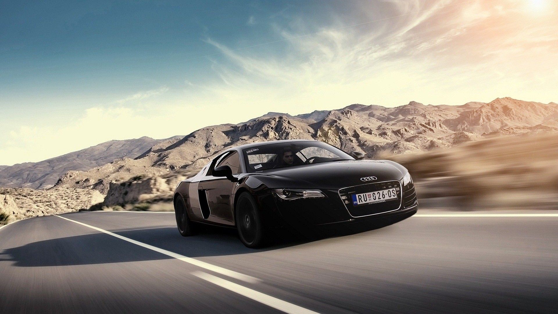 Audi R8 Black Wallpapers