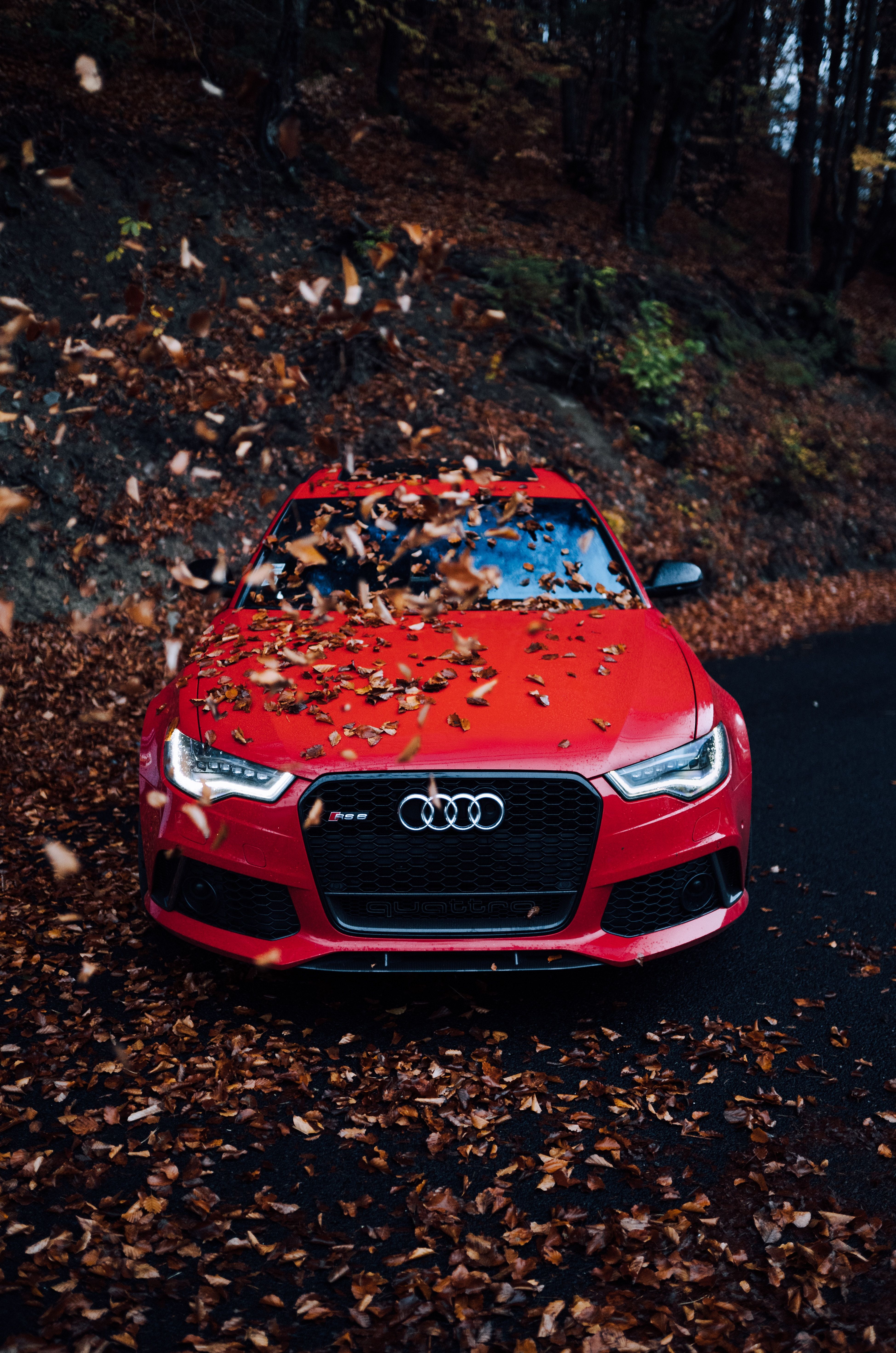 Audi Red Colour Wallpapers