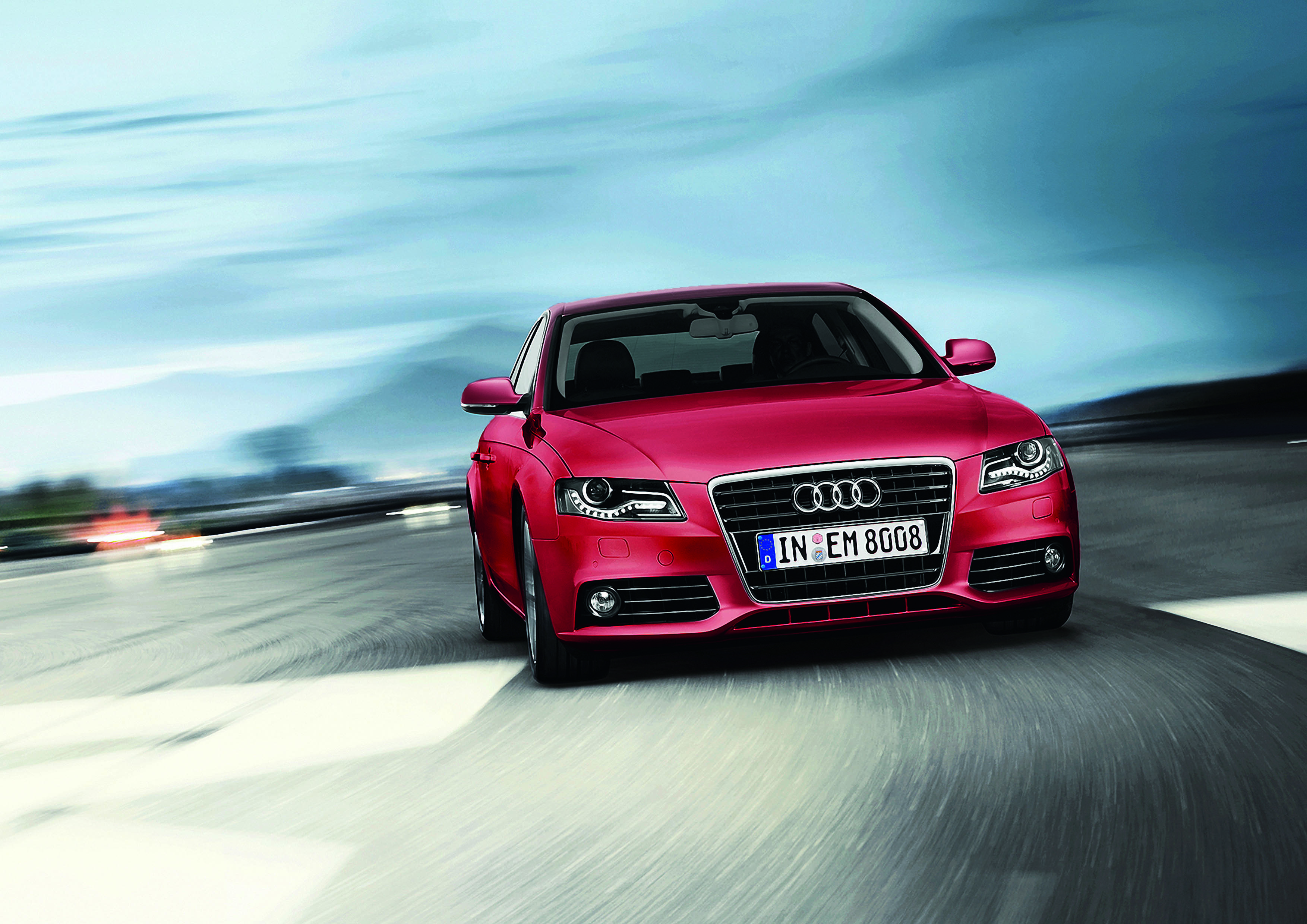 Audi Red Colour Wallpapers