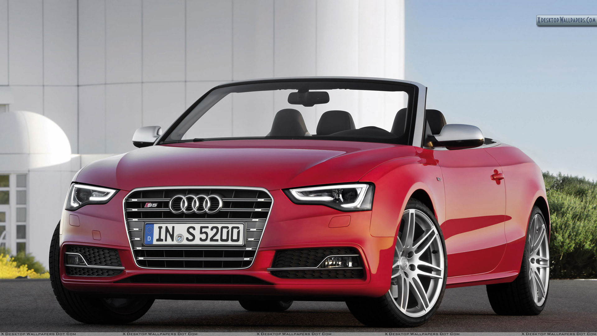 Audi Red Colour Wallpapers