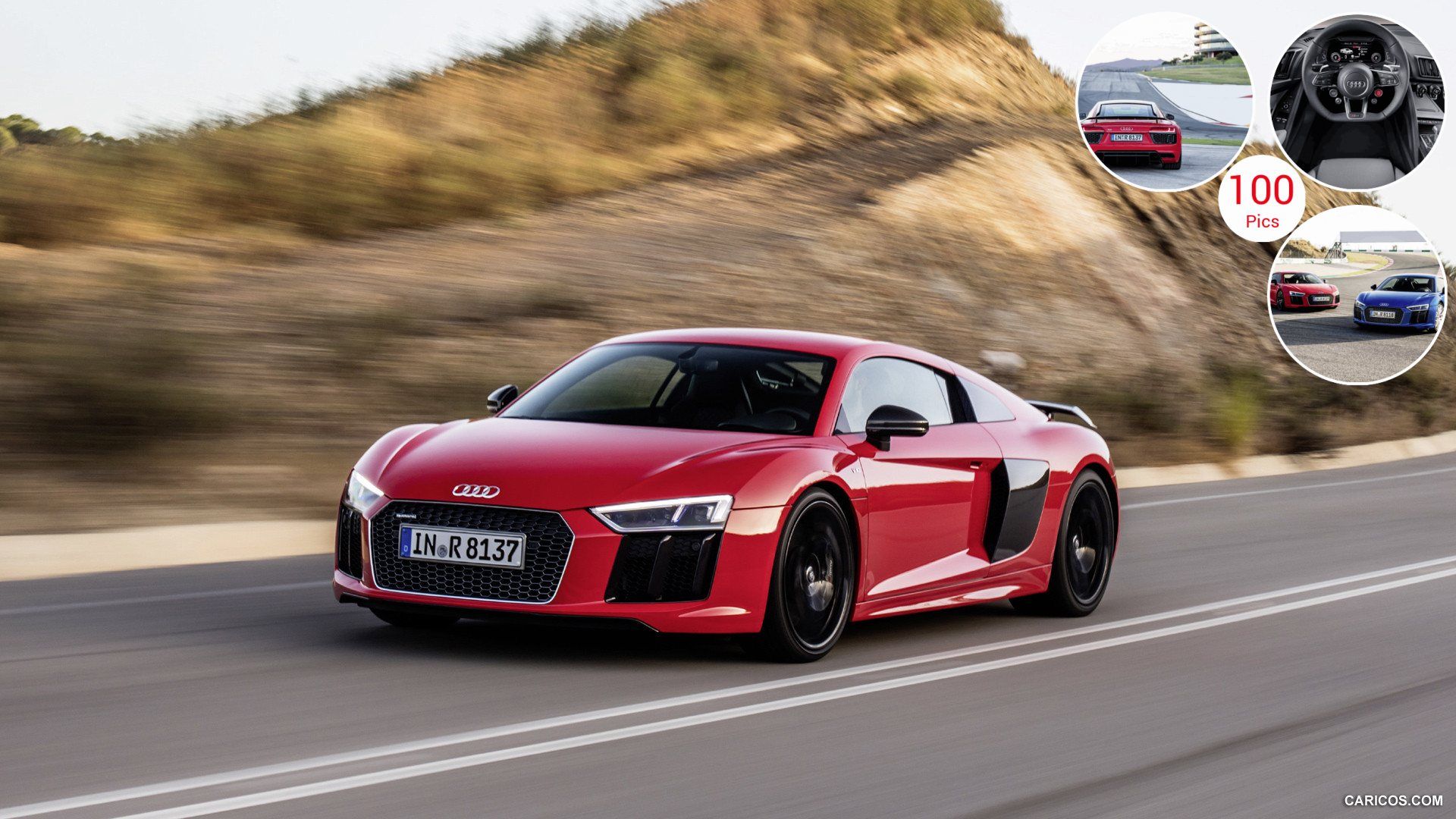 Audi Red Colour Wallpapers