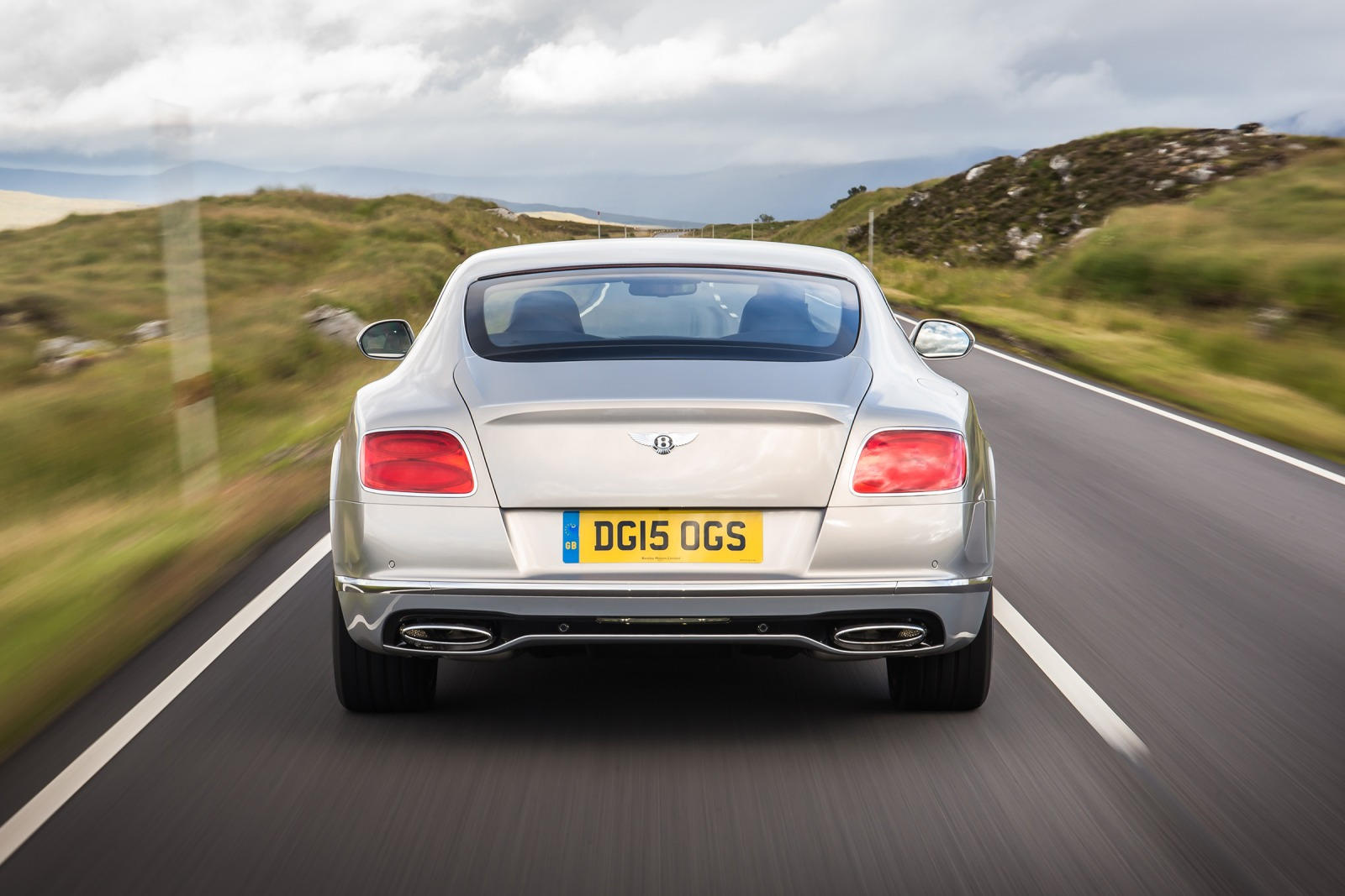 Bentley Continental Gt 2017 Rear Wallpapers