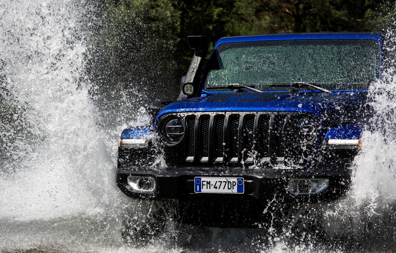 Blue Jeep Wrangler Rubicon Wallpapers