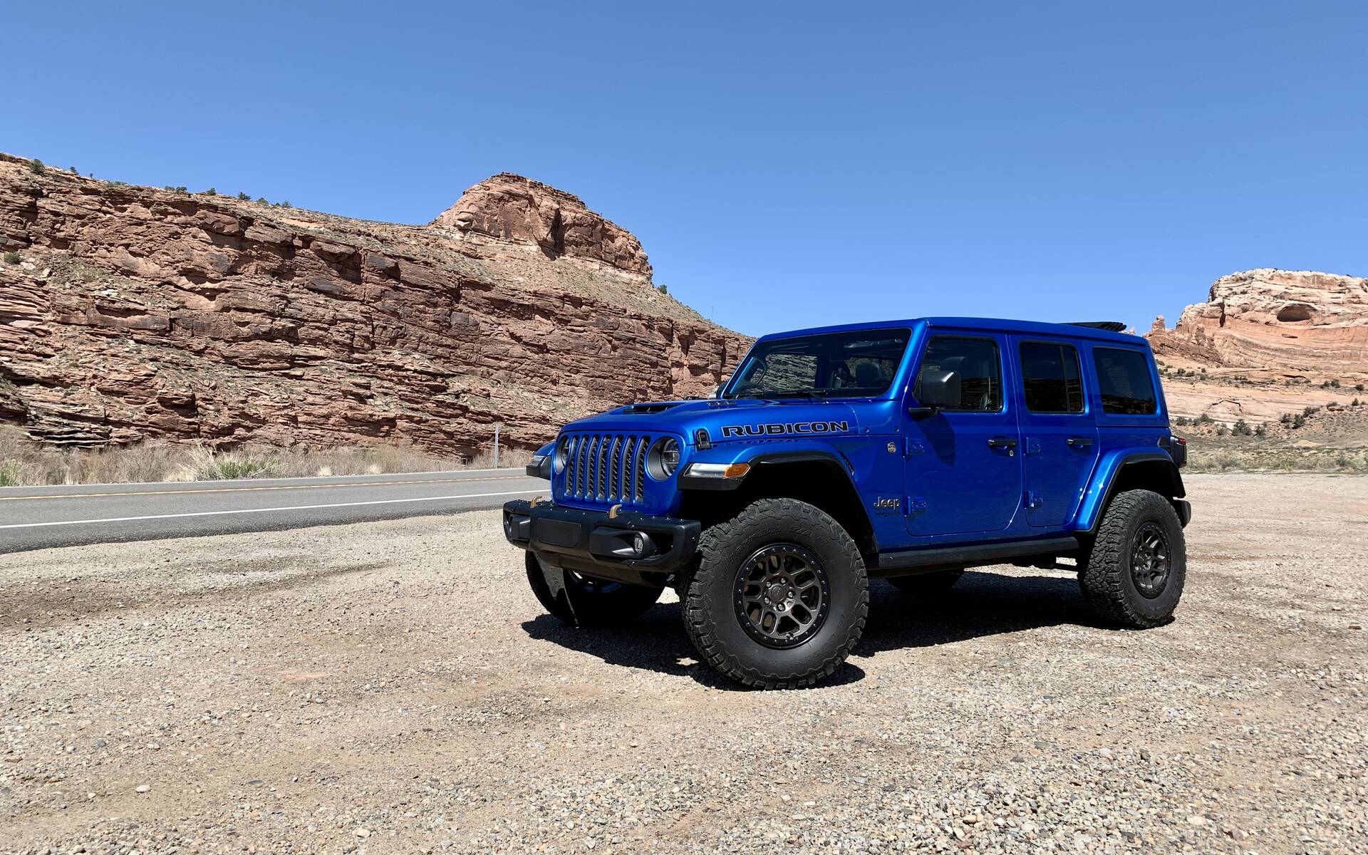 Blue Jeep Wrangler Rubicon Wallpapers