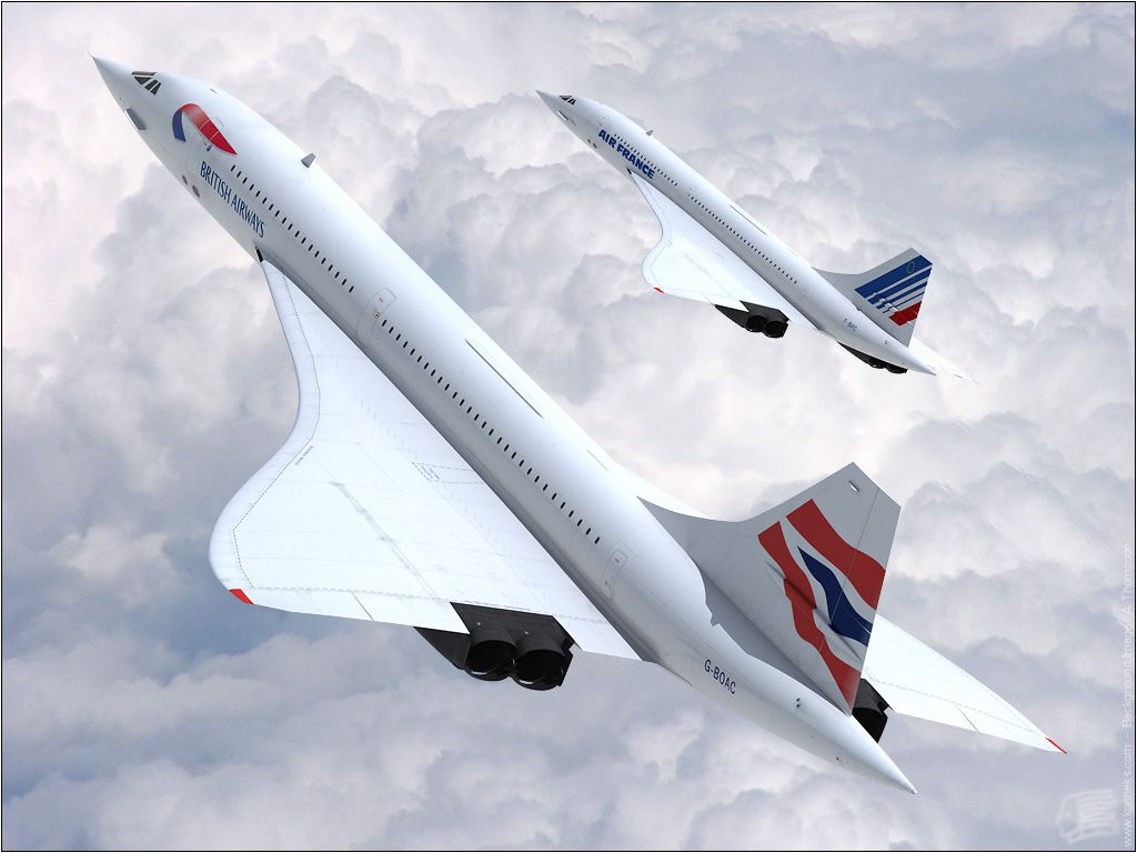 British Airways Concorde Wallpapers
