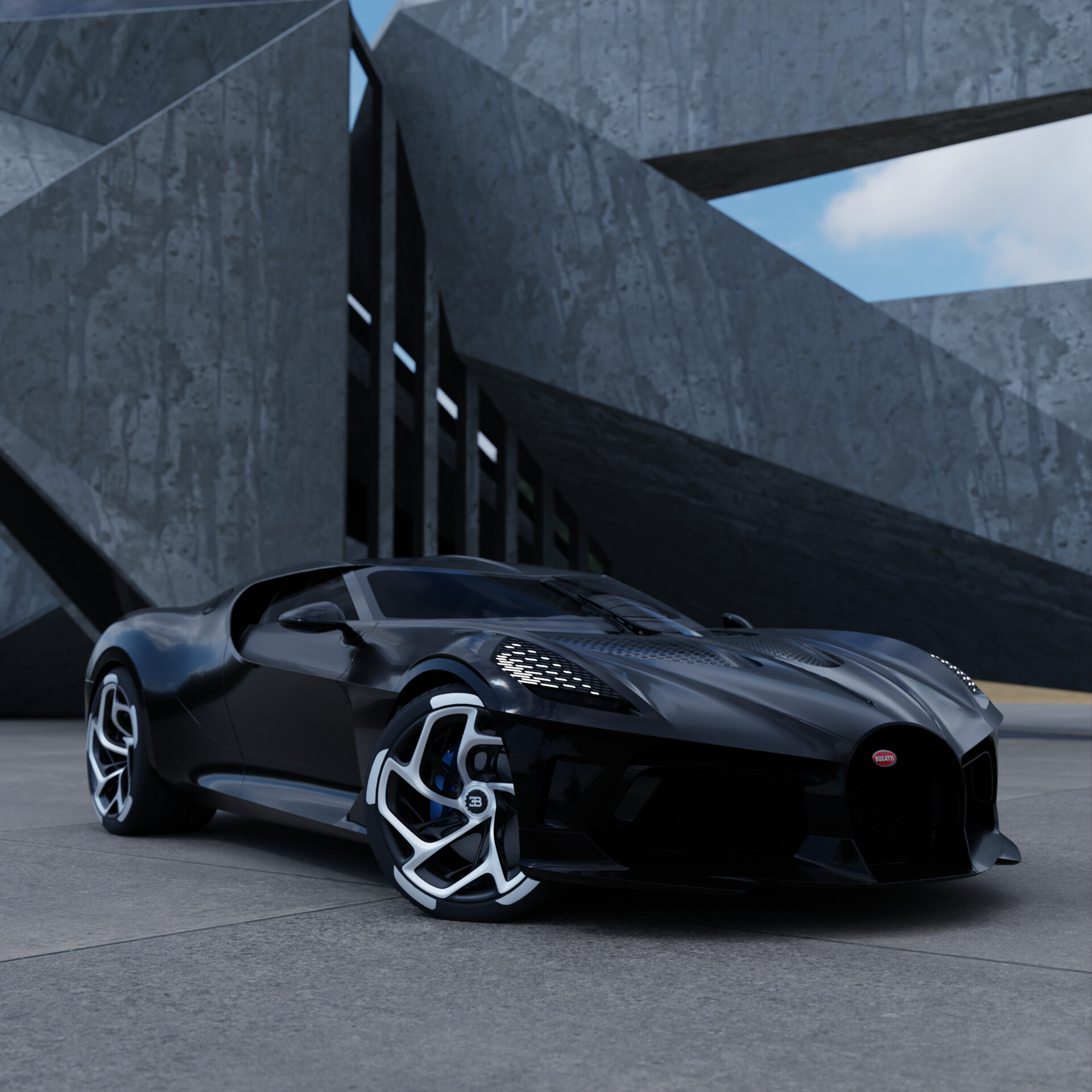 Bugatti La Voiture Noire Wallpapers