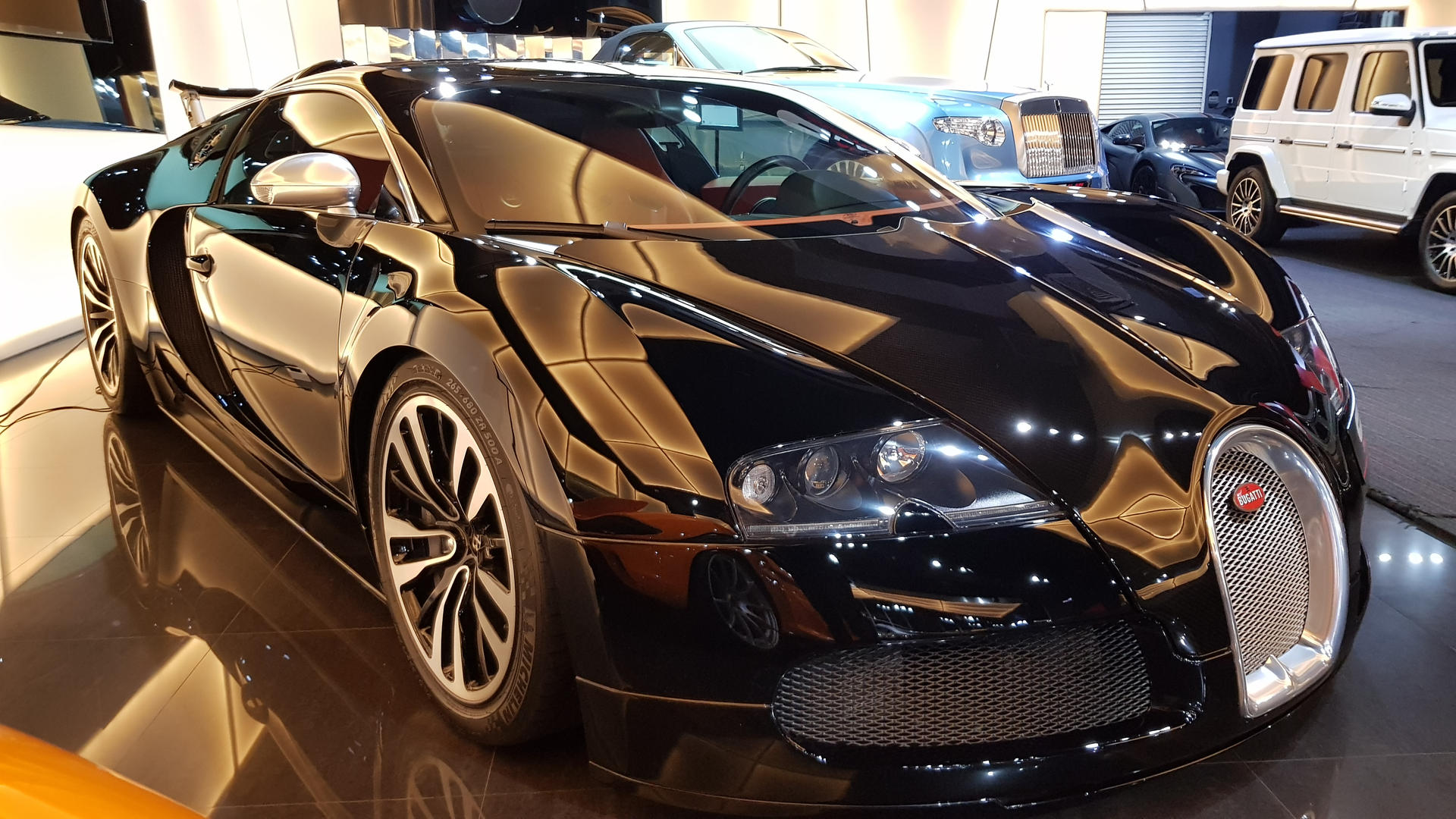 Bugatti Veyron Sang Noir Wallpapers