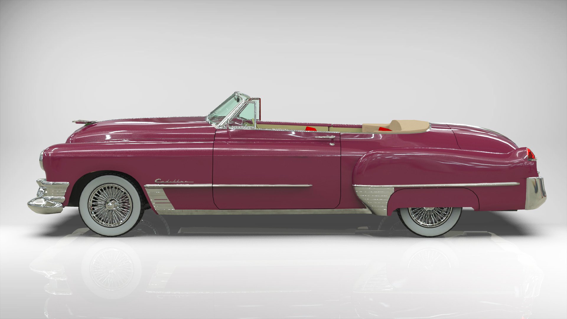 Cadillac 1949 Sixty-Two Convertible Wallpapers