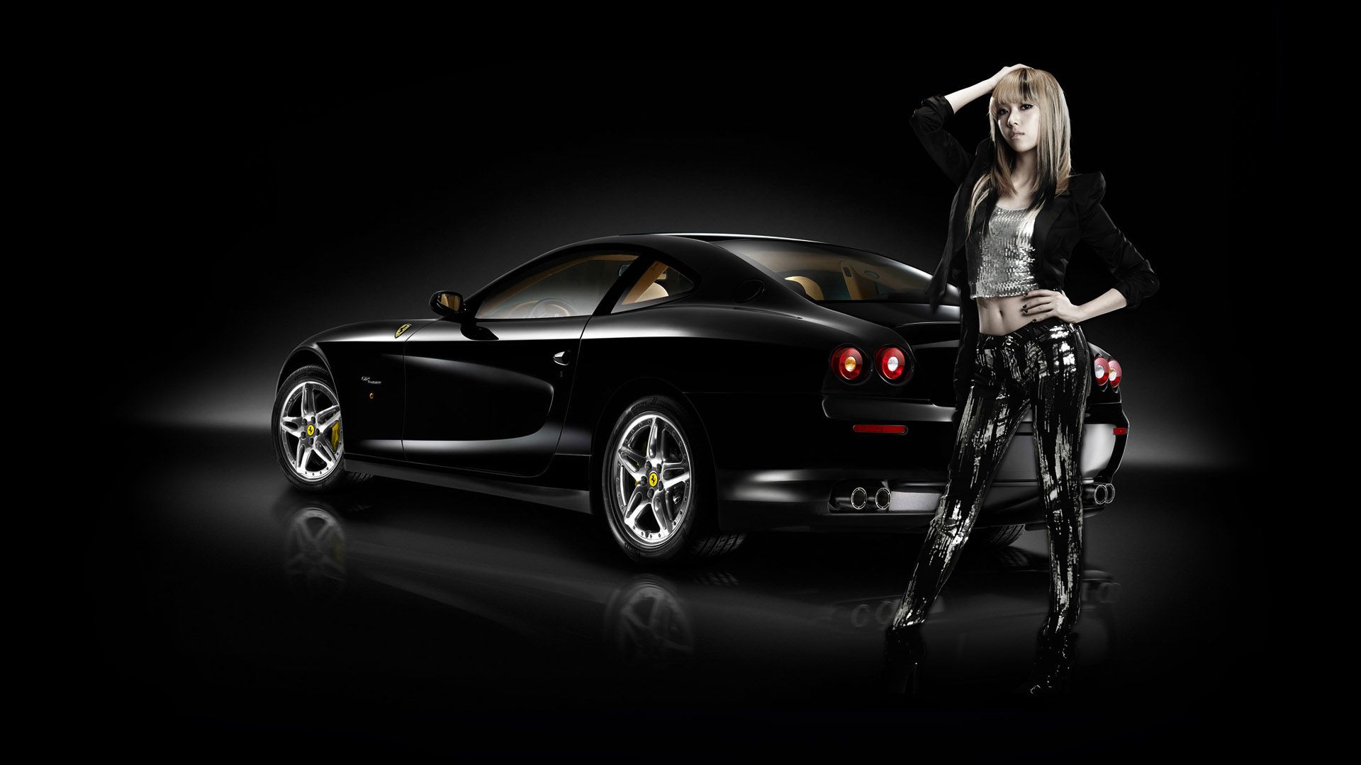 Car And Girl Wallpapers