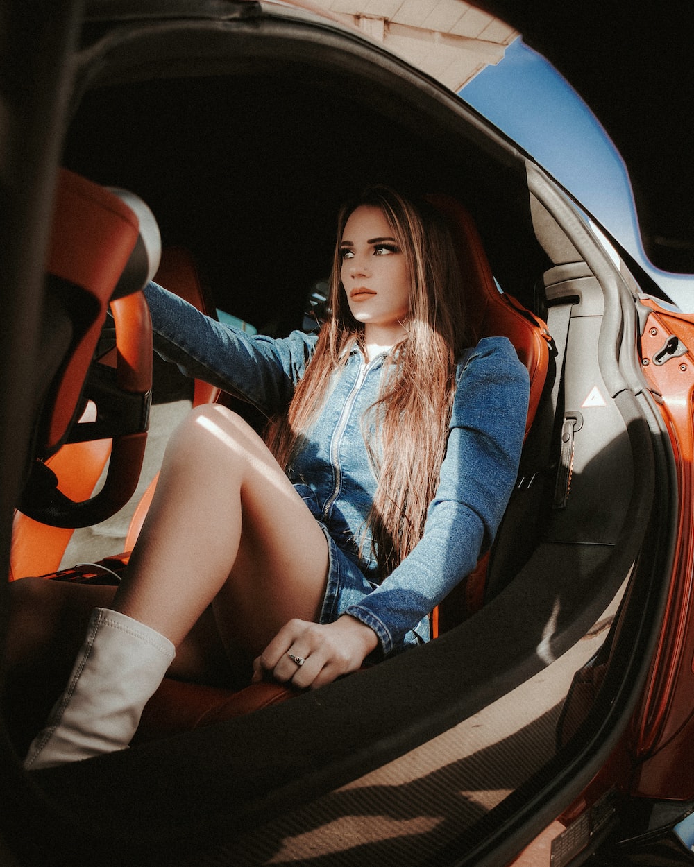 Car And Girl Wallpapers