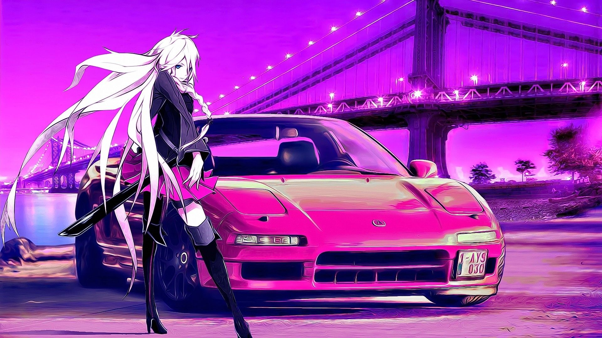 Car Anime Wallpapers