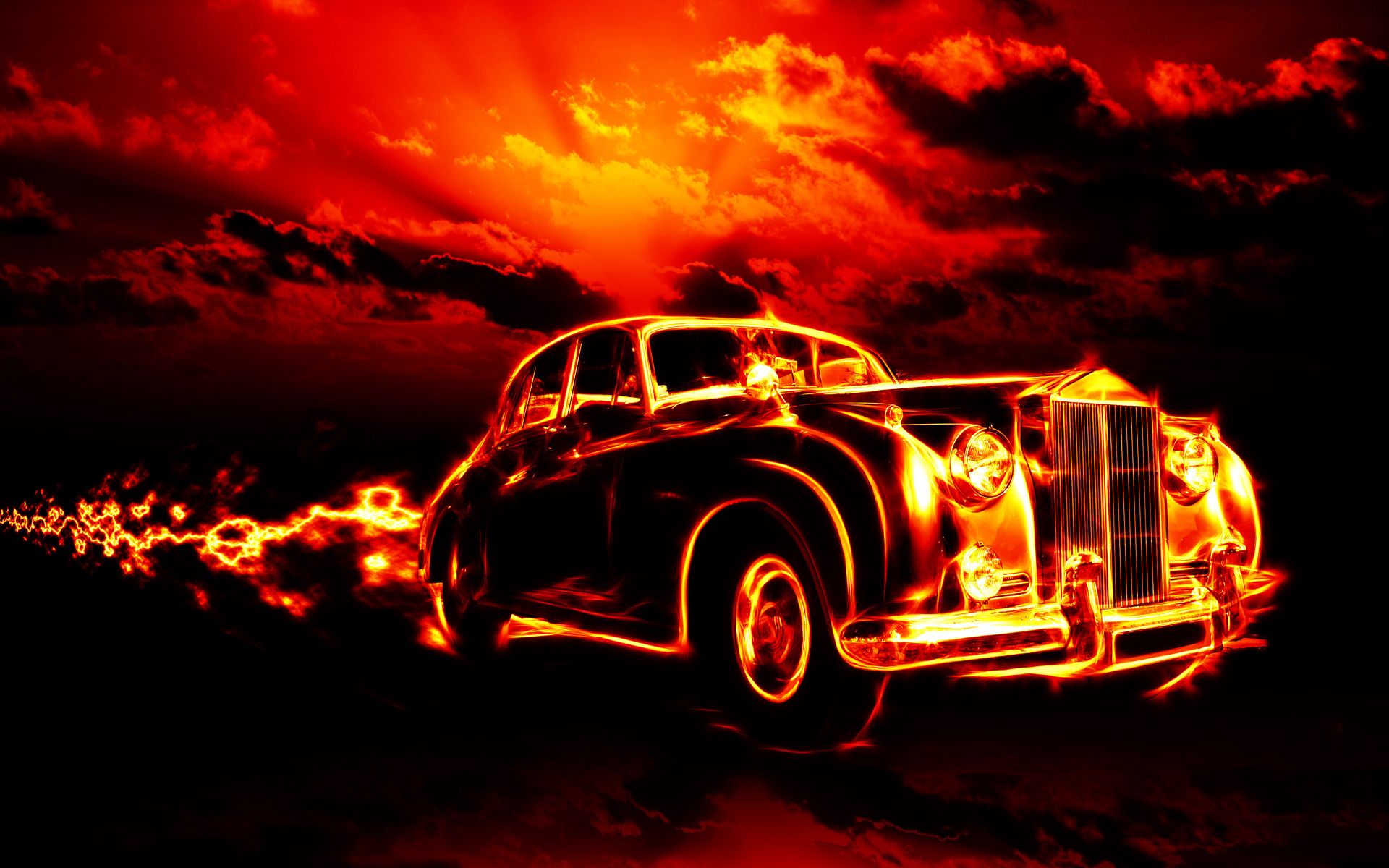 Car Fire Wallpapers