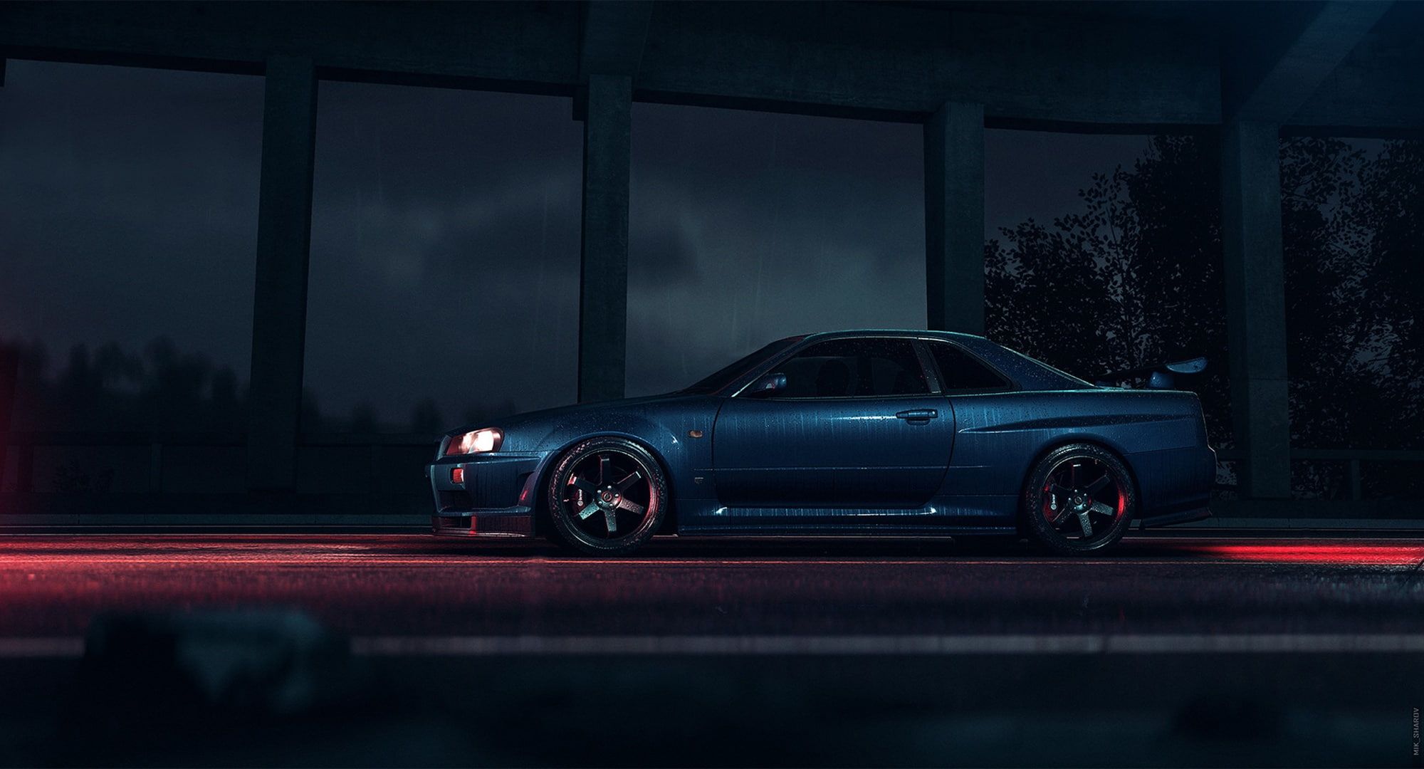 Car For Pc Nissan Skyline Drift Wallpapers