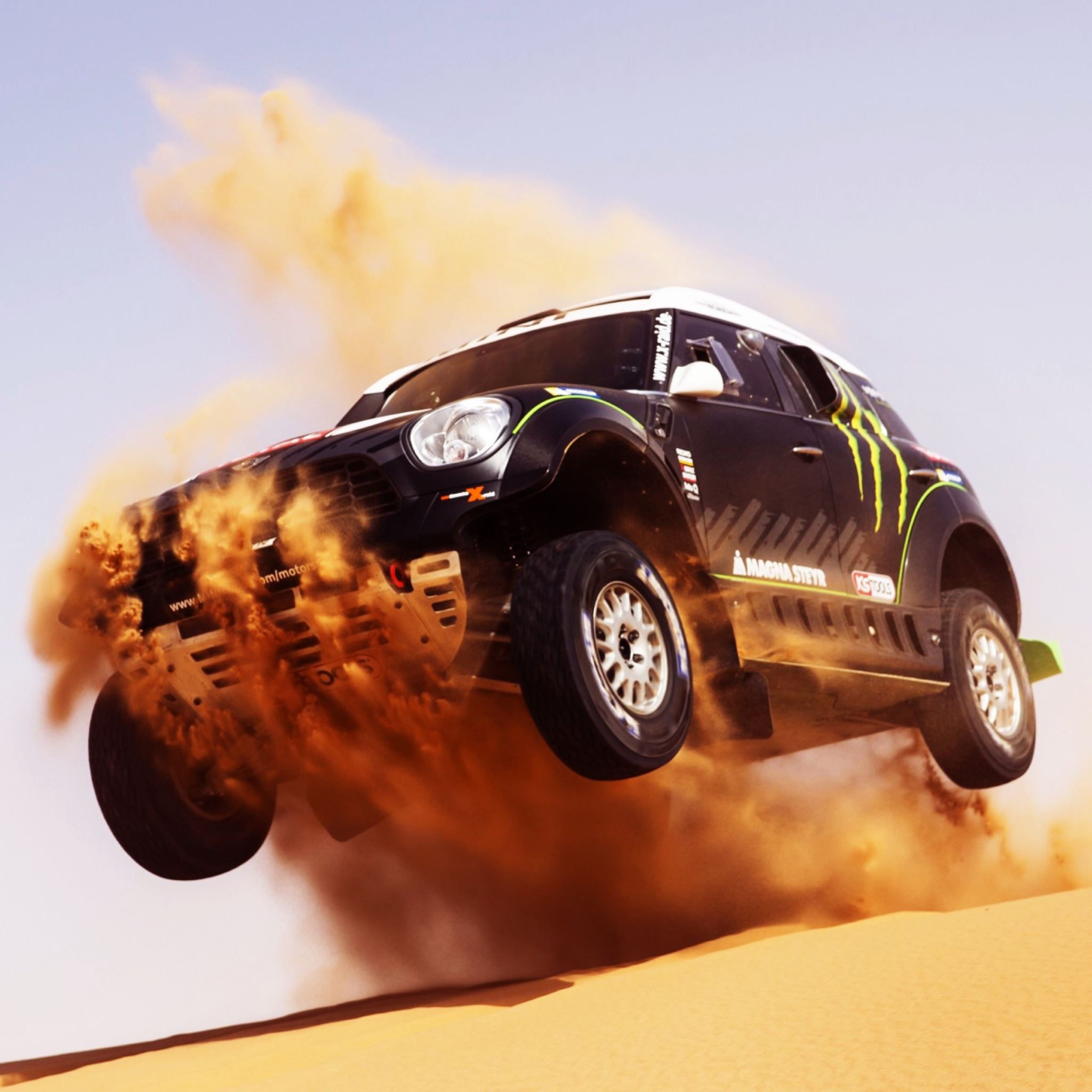 Car In Desert Wallpapers