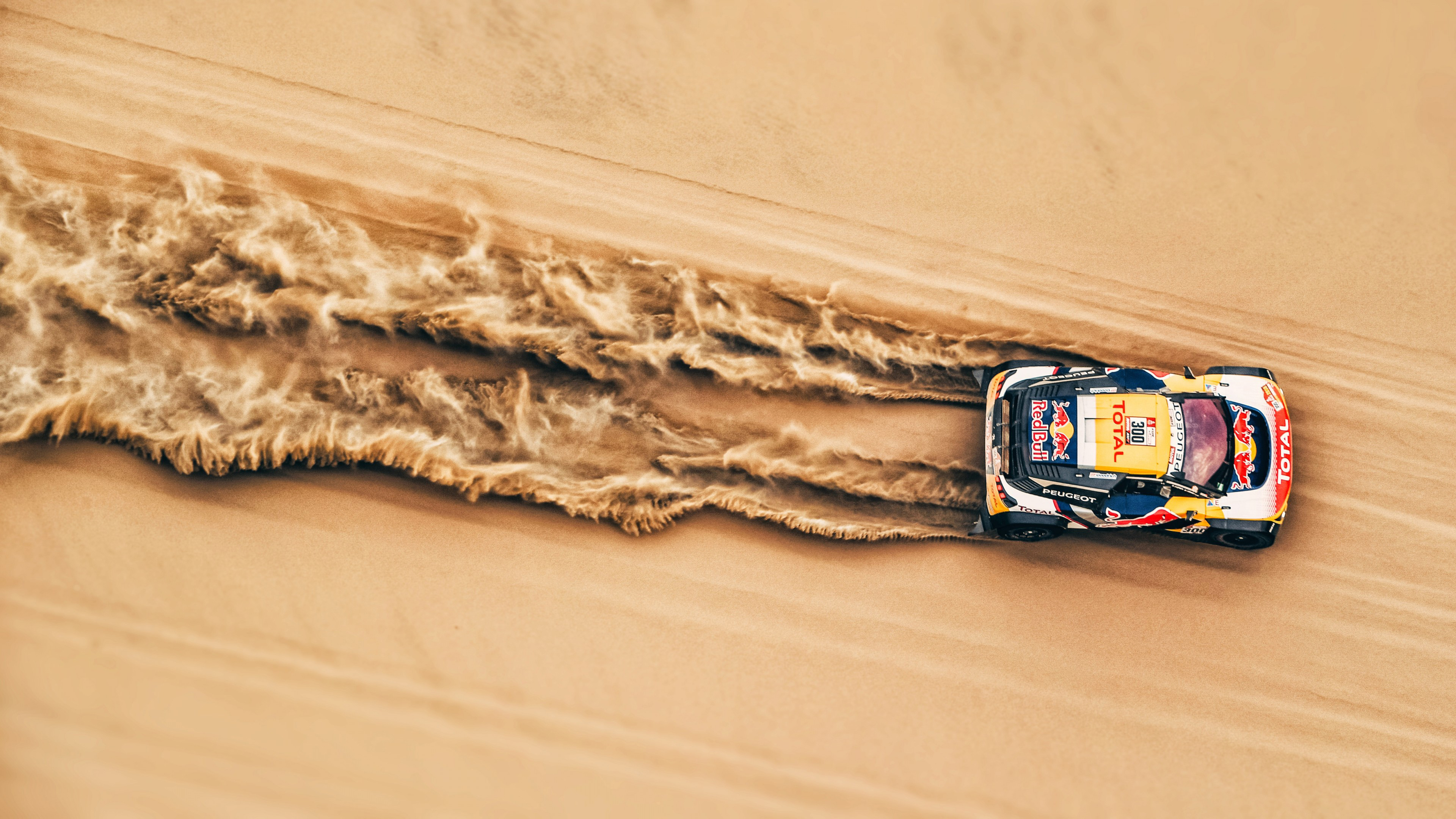 Car In Desert Wallpapers