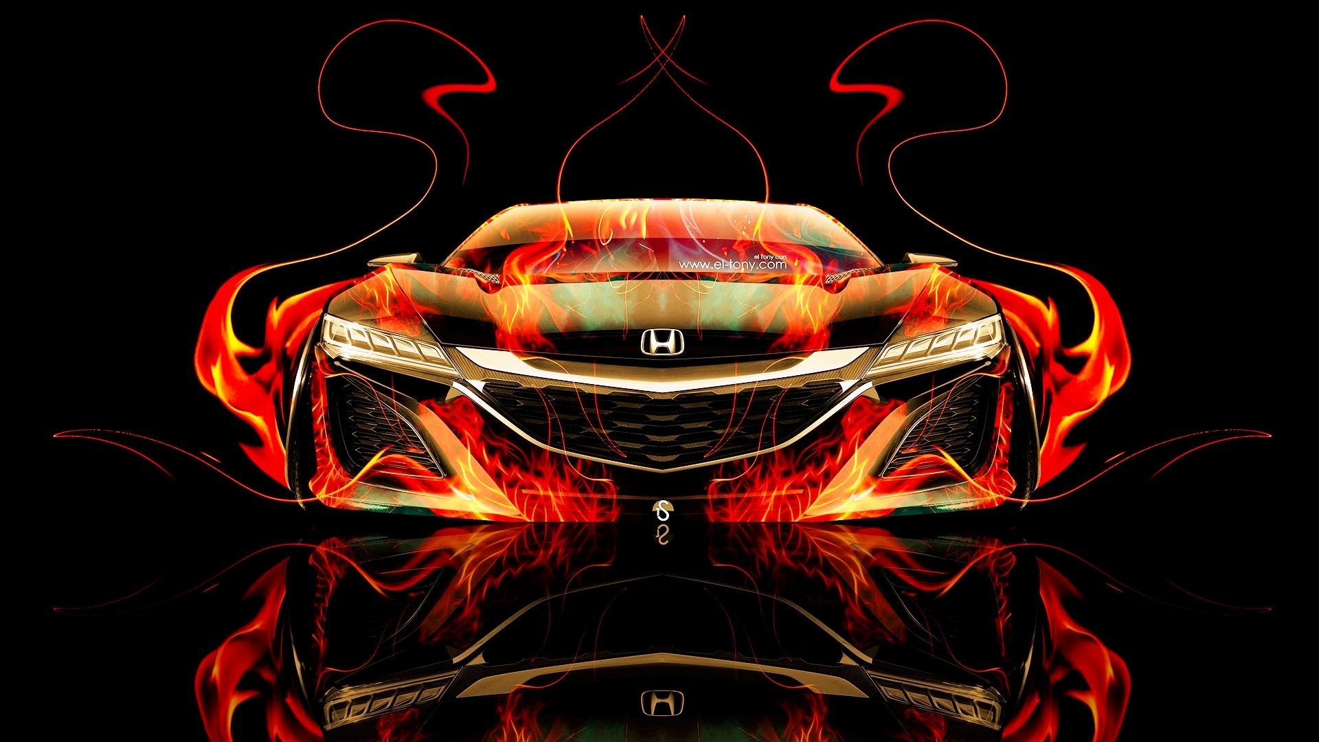 Car On Fire Wallpapers