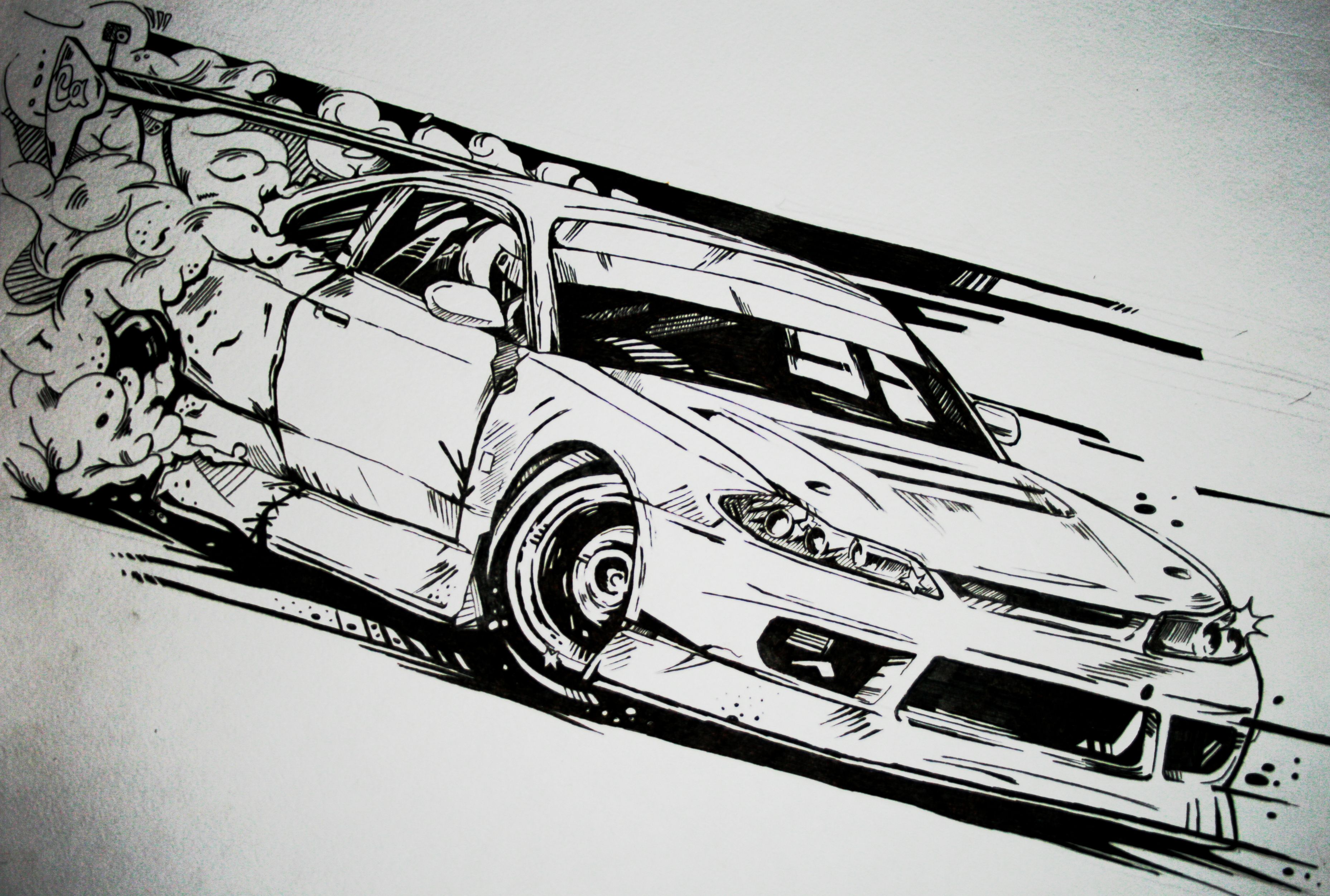 Car Sketch Wallpapers