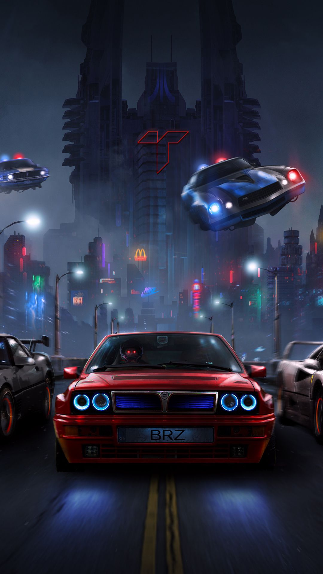 Cars Fractals Race Wallpapers