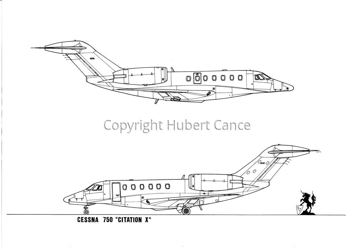 Cessna 750 Citation X Wallpapers