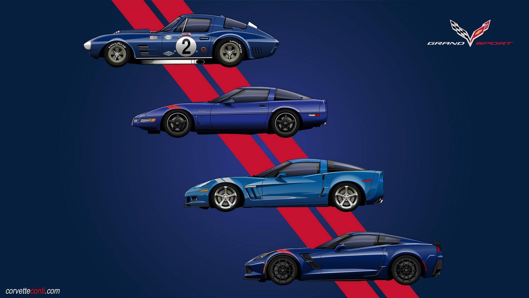 Chevrolet Corvette Grand Sport Wallpapers