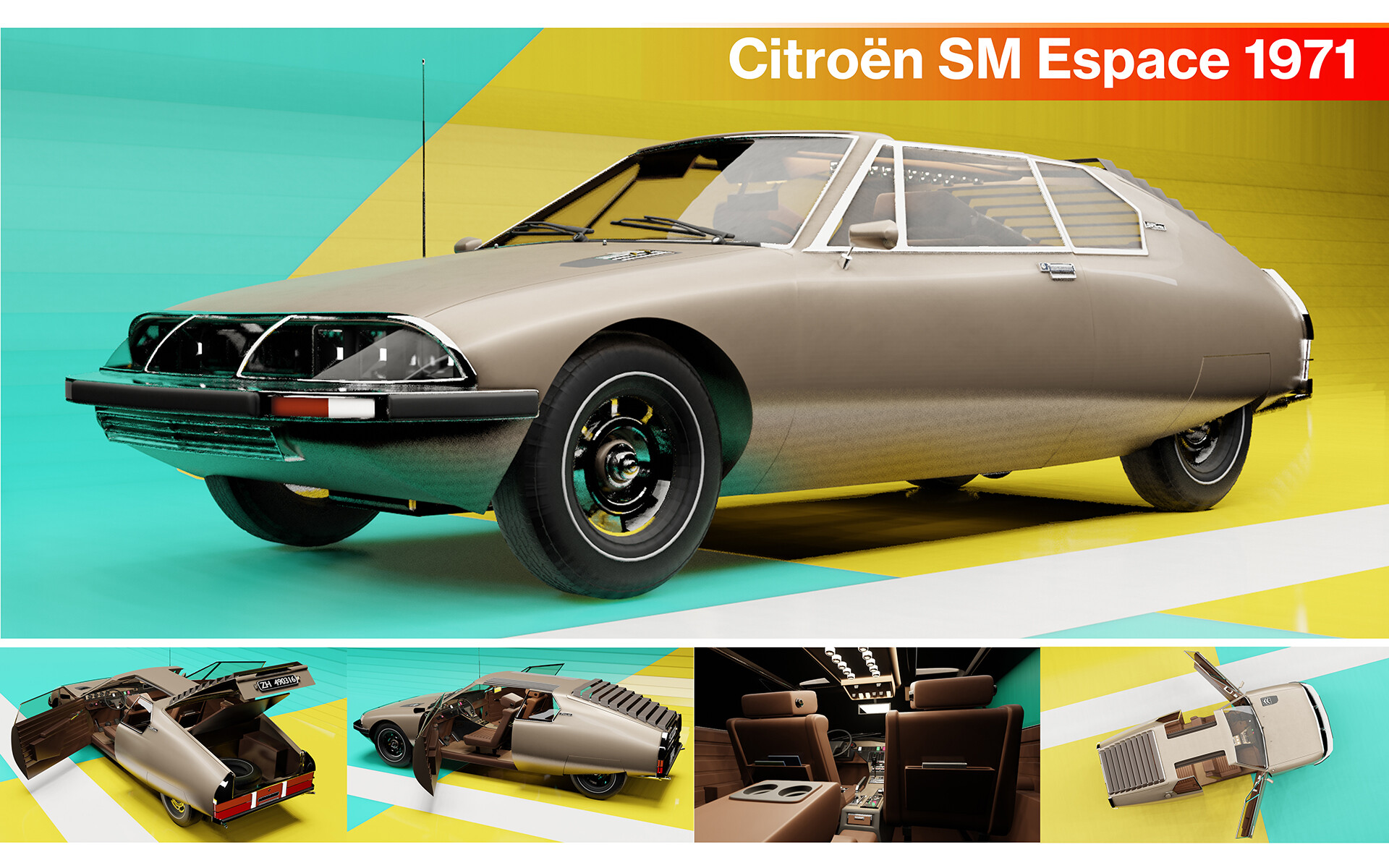 Citroen Sm Wallpapers