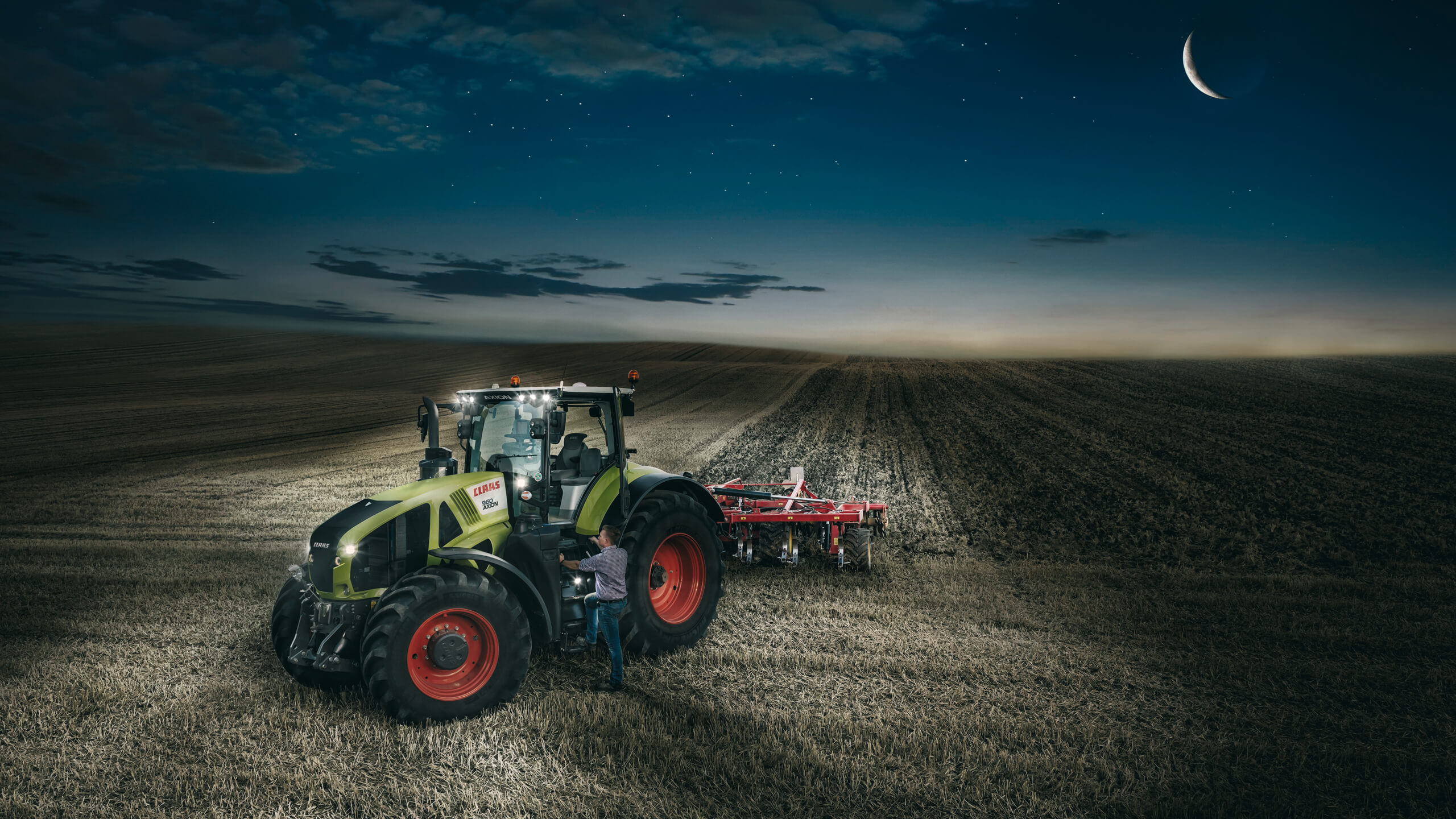 Claas Axion Tractor Wallpapers
