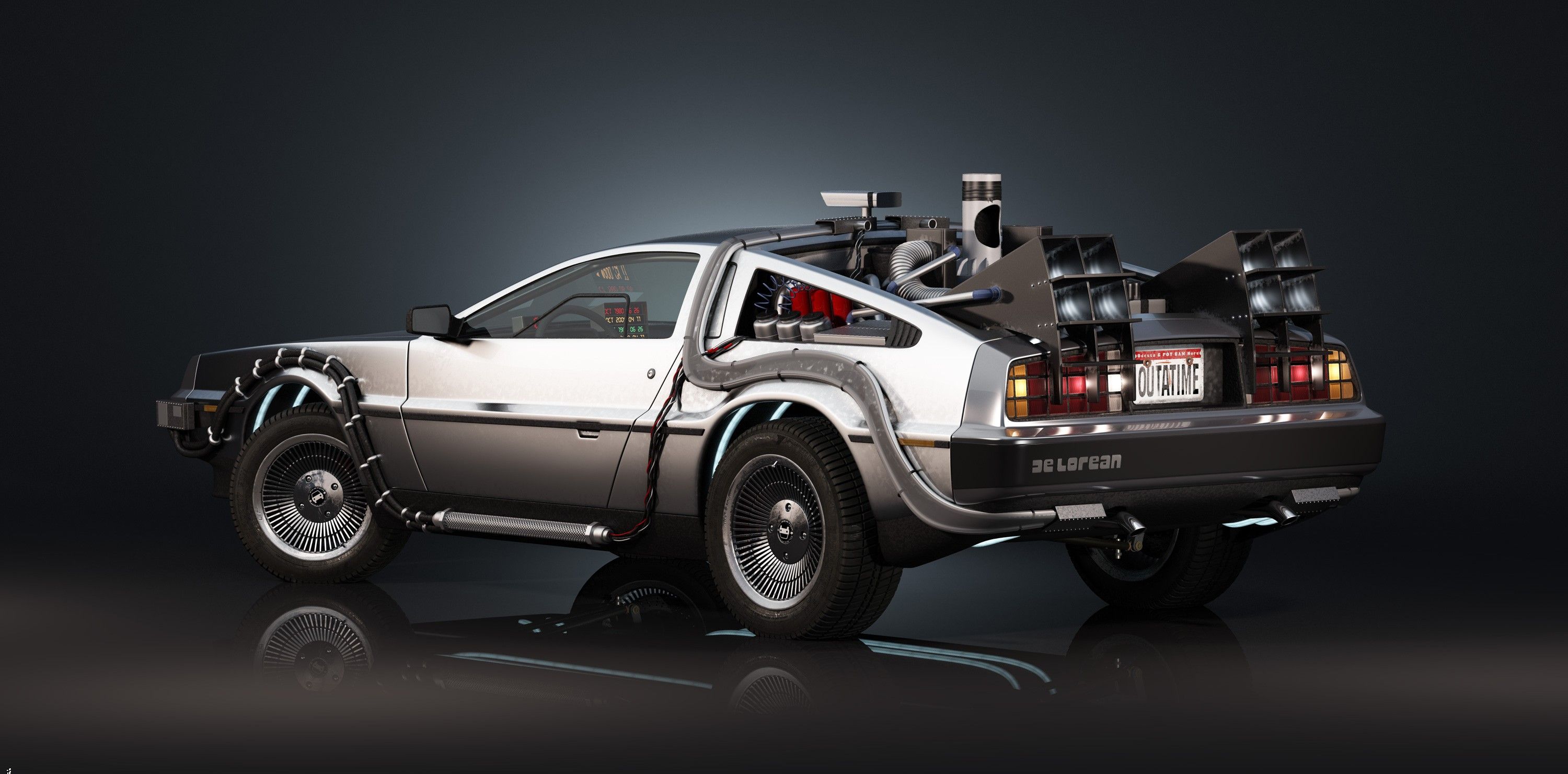 Delorean Dmc-12 ВђBack To The Futureвђ™ Wallpapers