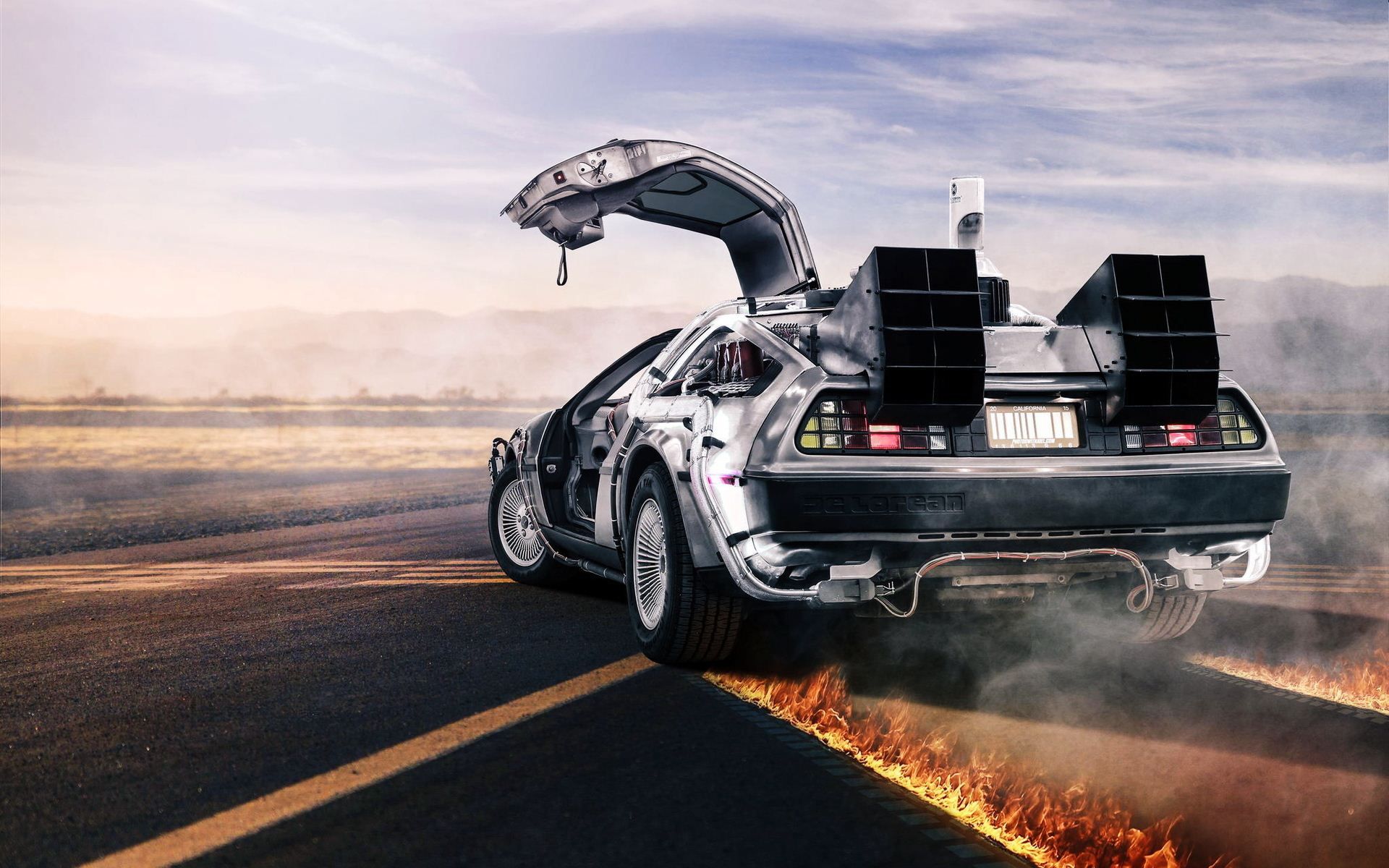 Delorean Dmc-12 ВђBack To The Futureвђ™ Wallpapers