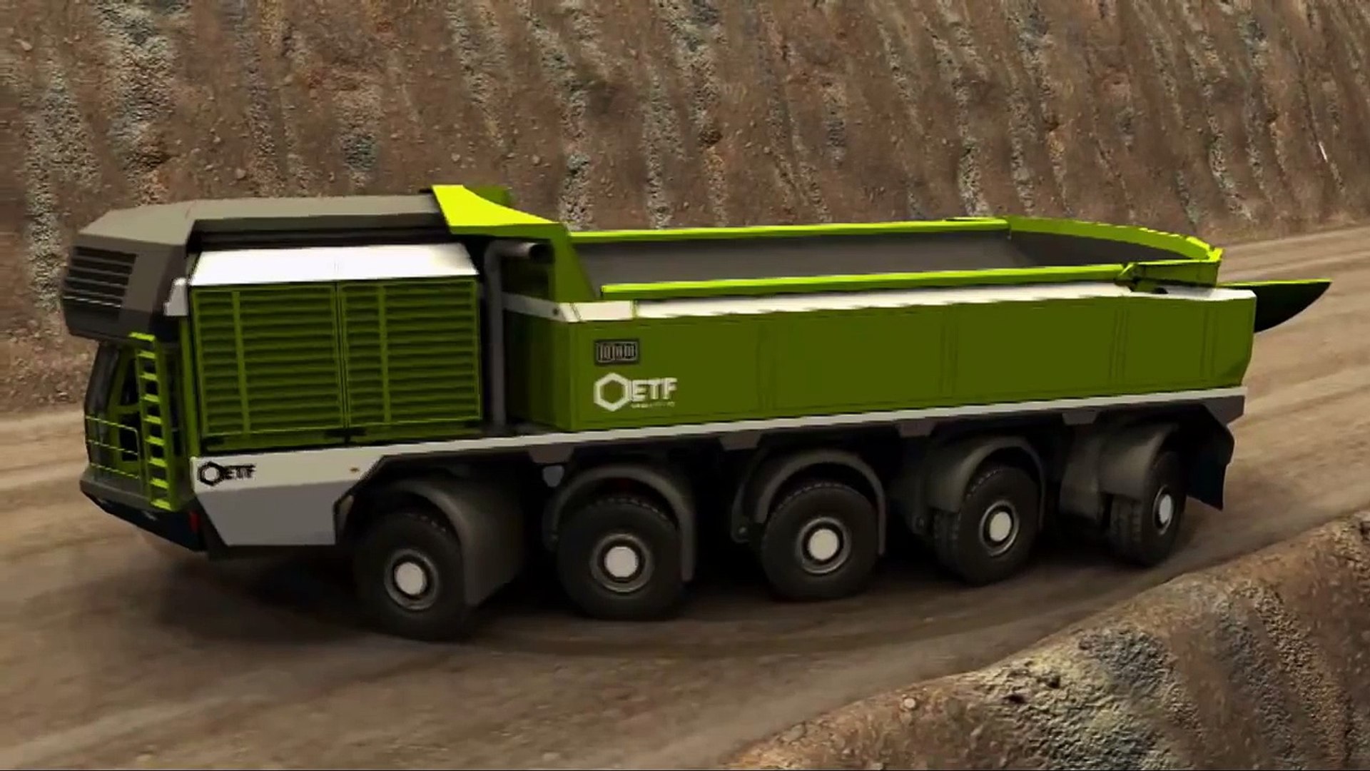 Etf Mt-240 Mining Truck Wallpapers
