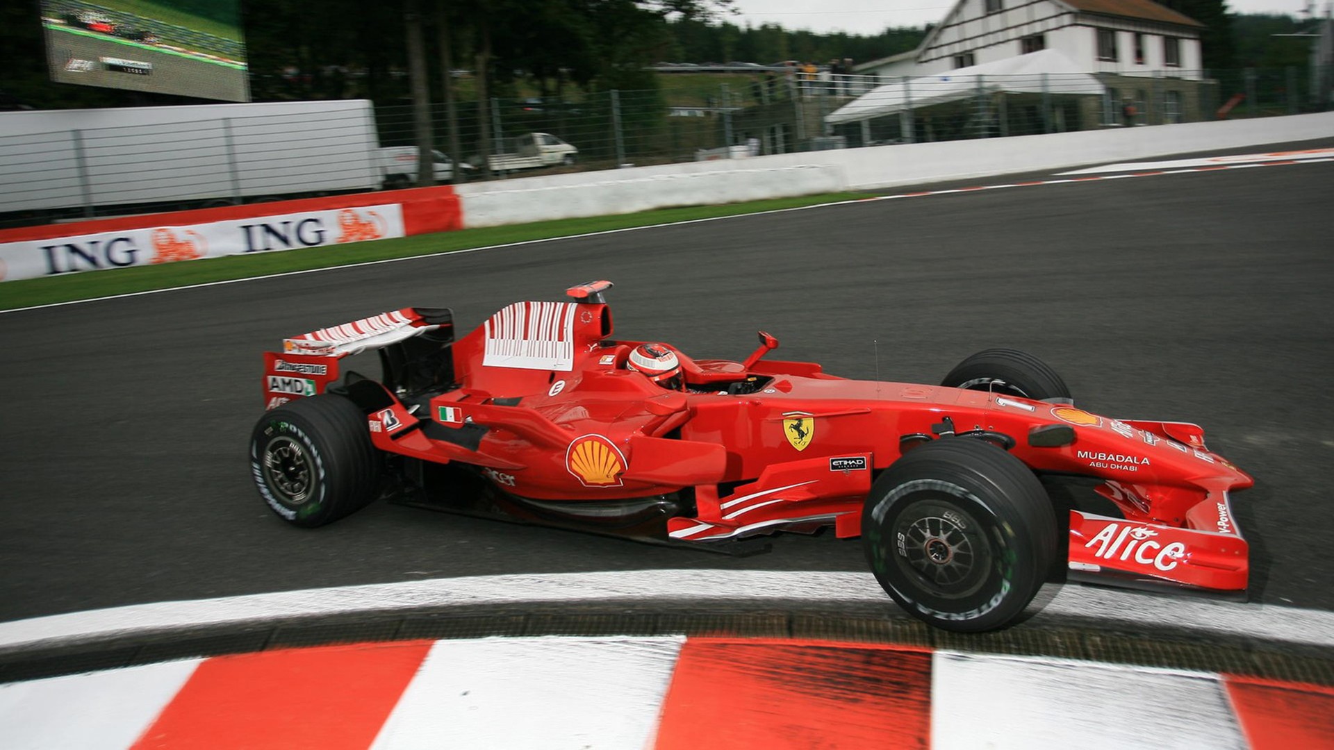 Ferrari F2008 Wallpapers