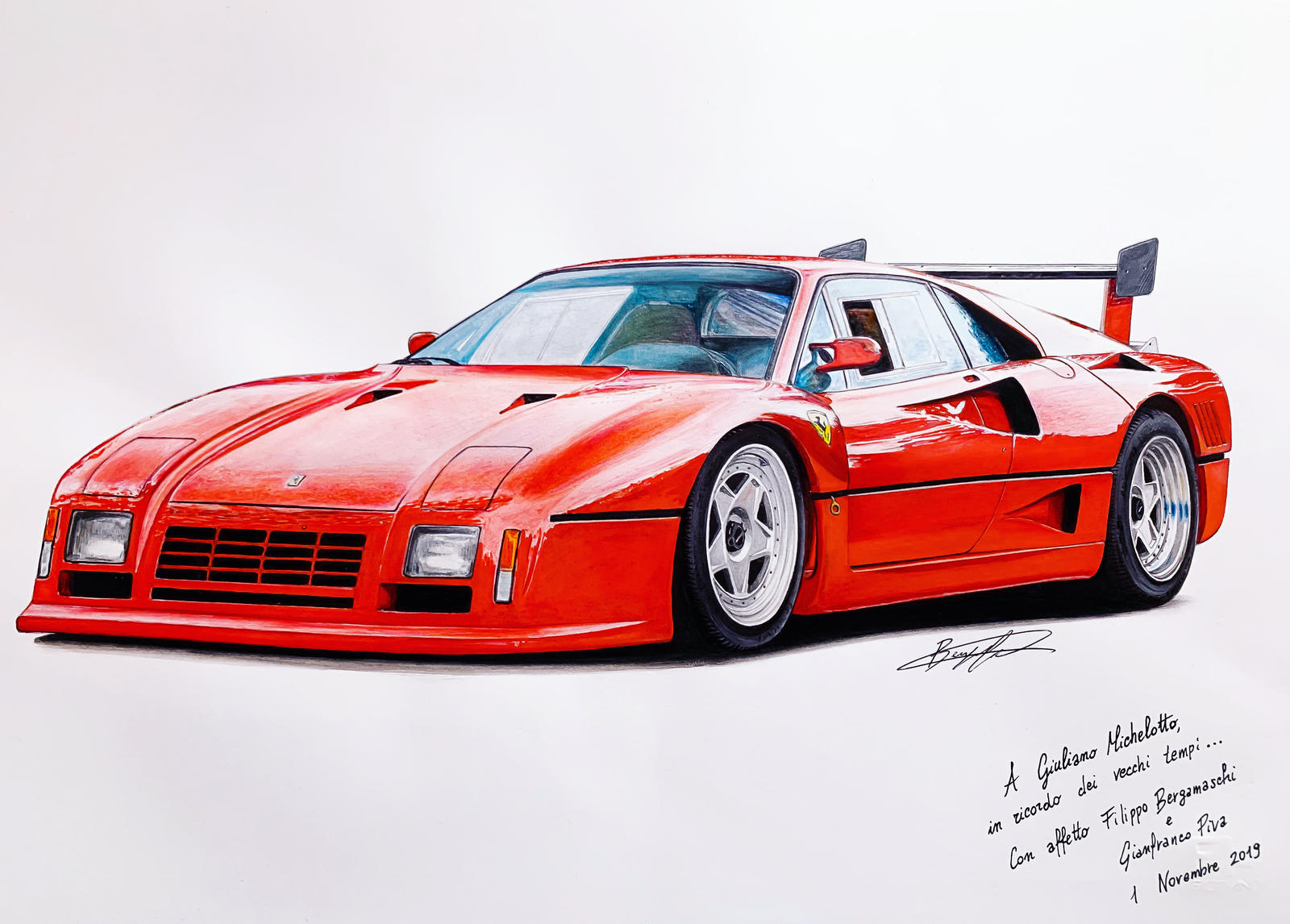 Ferrari Gto Evoluzione Wallpapers