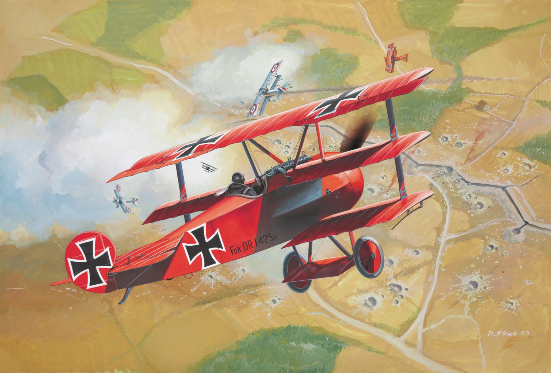Fokker Dr1 Wallpapers