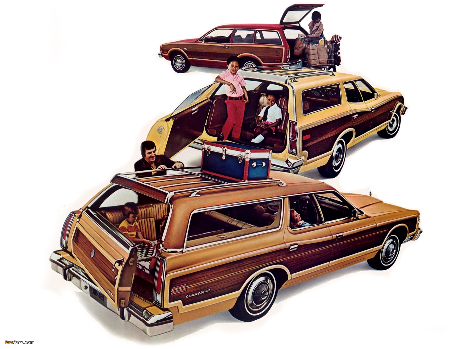 Ford Gran Torino Wagon Wallpapers