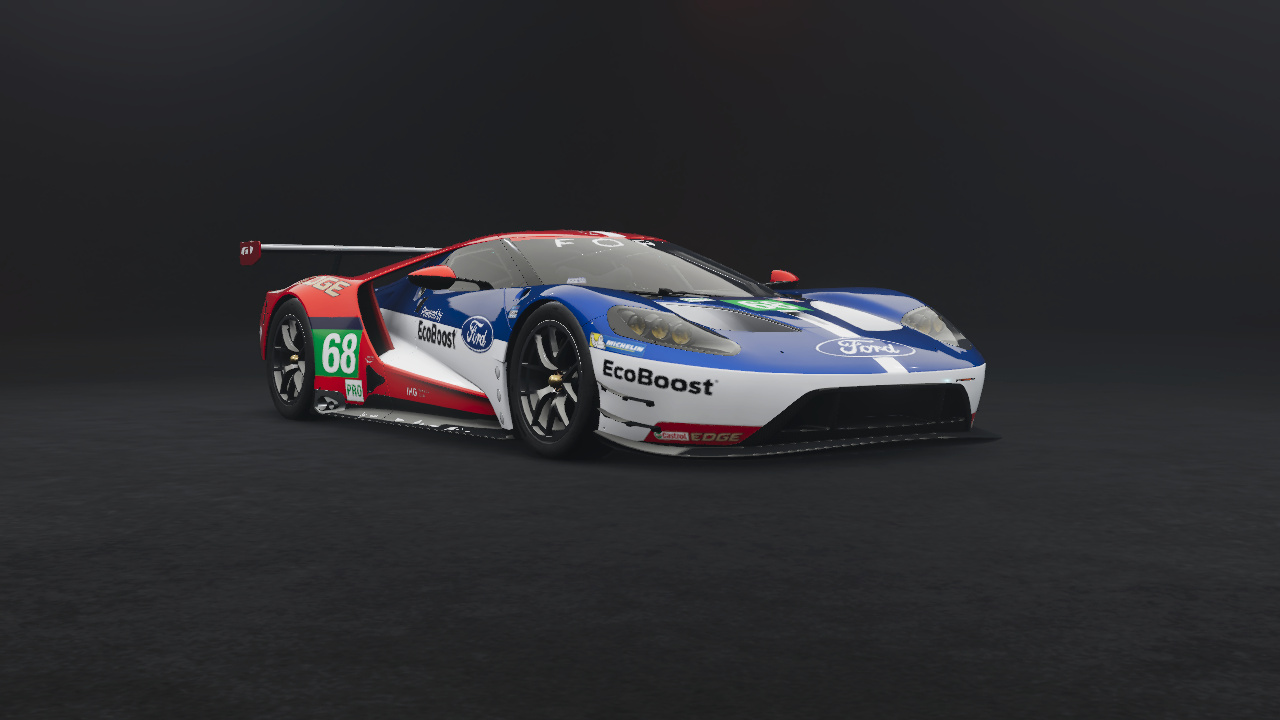 Ford Gt Le Mans Racecar Wallpapers
