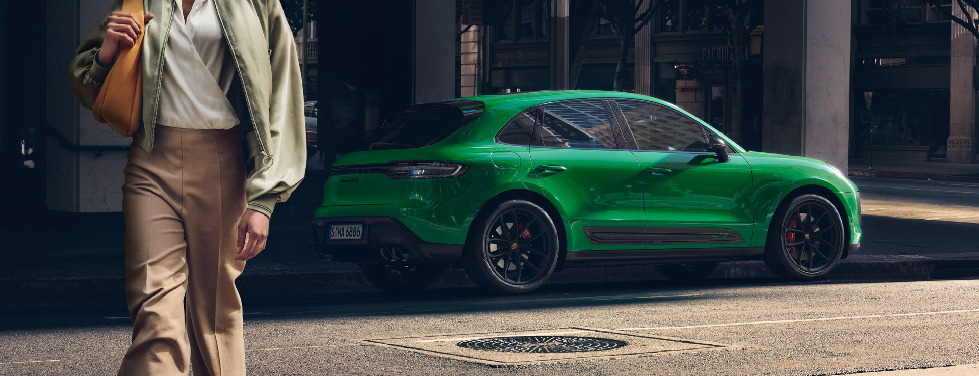 Green Porsche Macan Gts Wallpapers