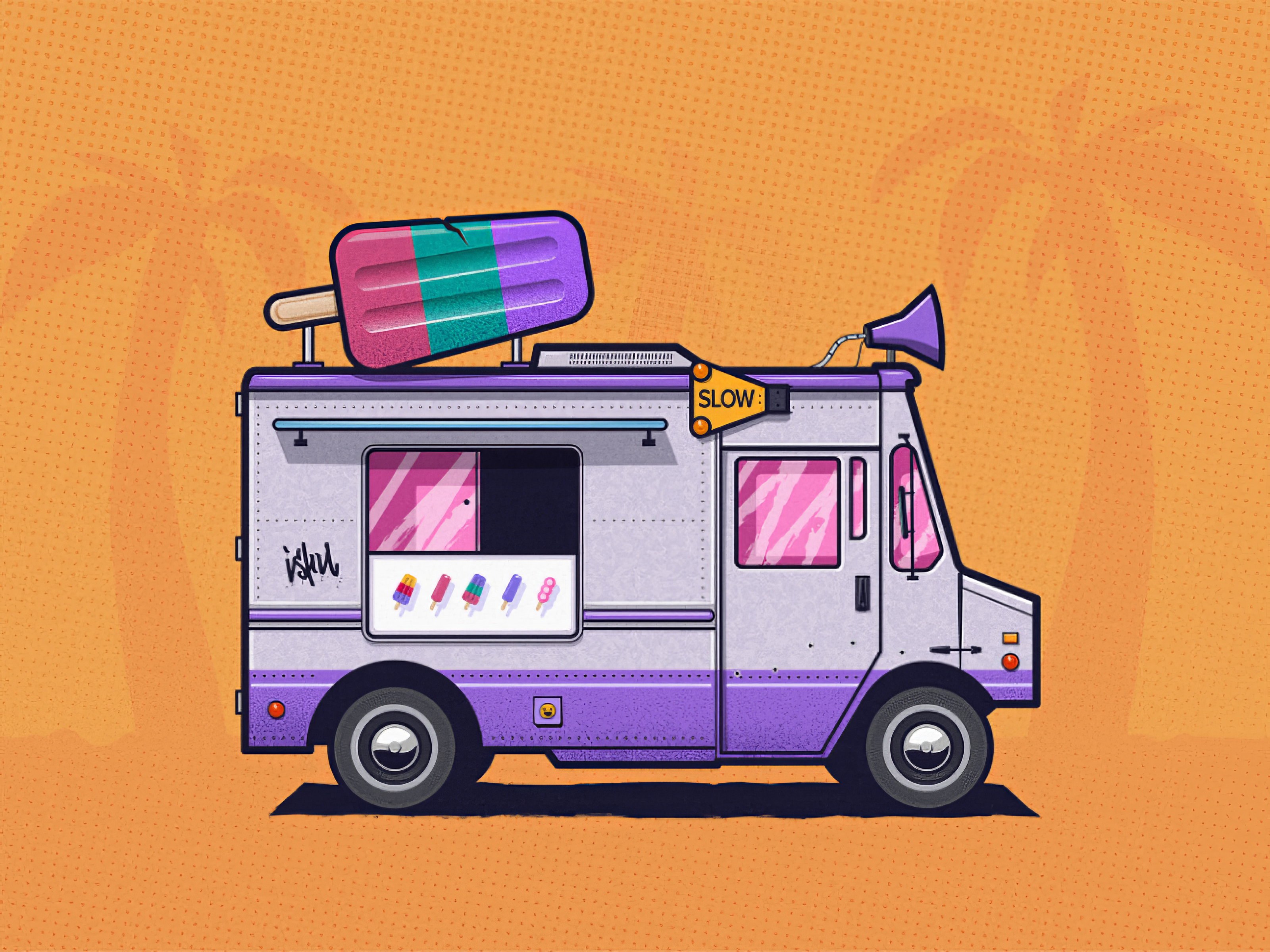 Ice Cream Truck Wallpapers