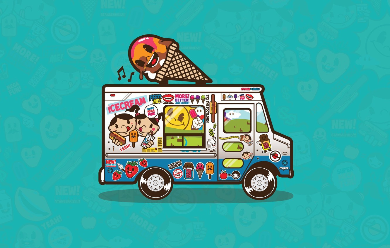 Ice Cream Truck Wallpapers