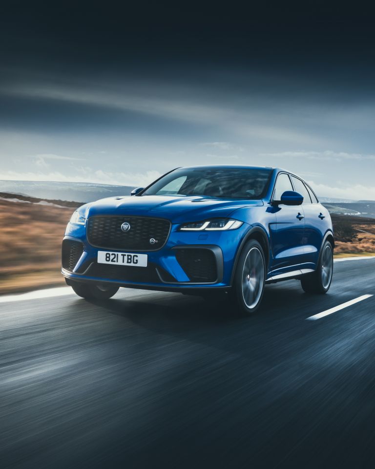 Jaguar F-Pace Svr Wallpapers