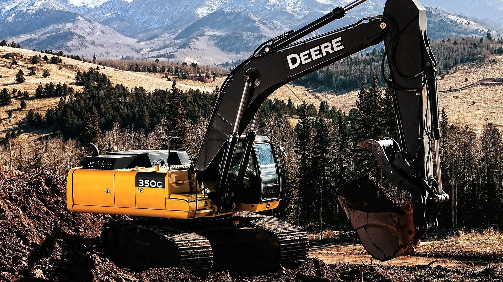 John Deere 350G Excavator Wallpapers