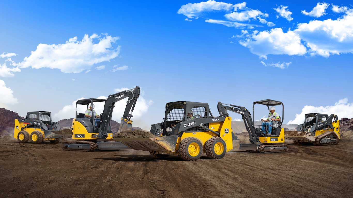 John Deere 350G Excavator Wallpapers