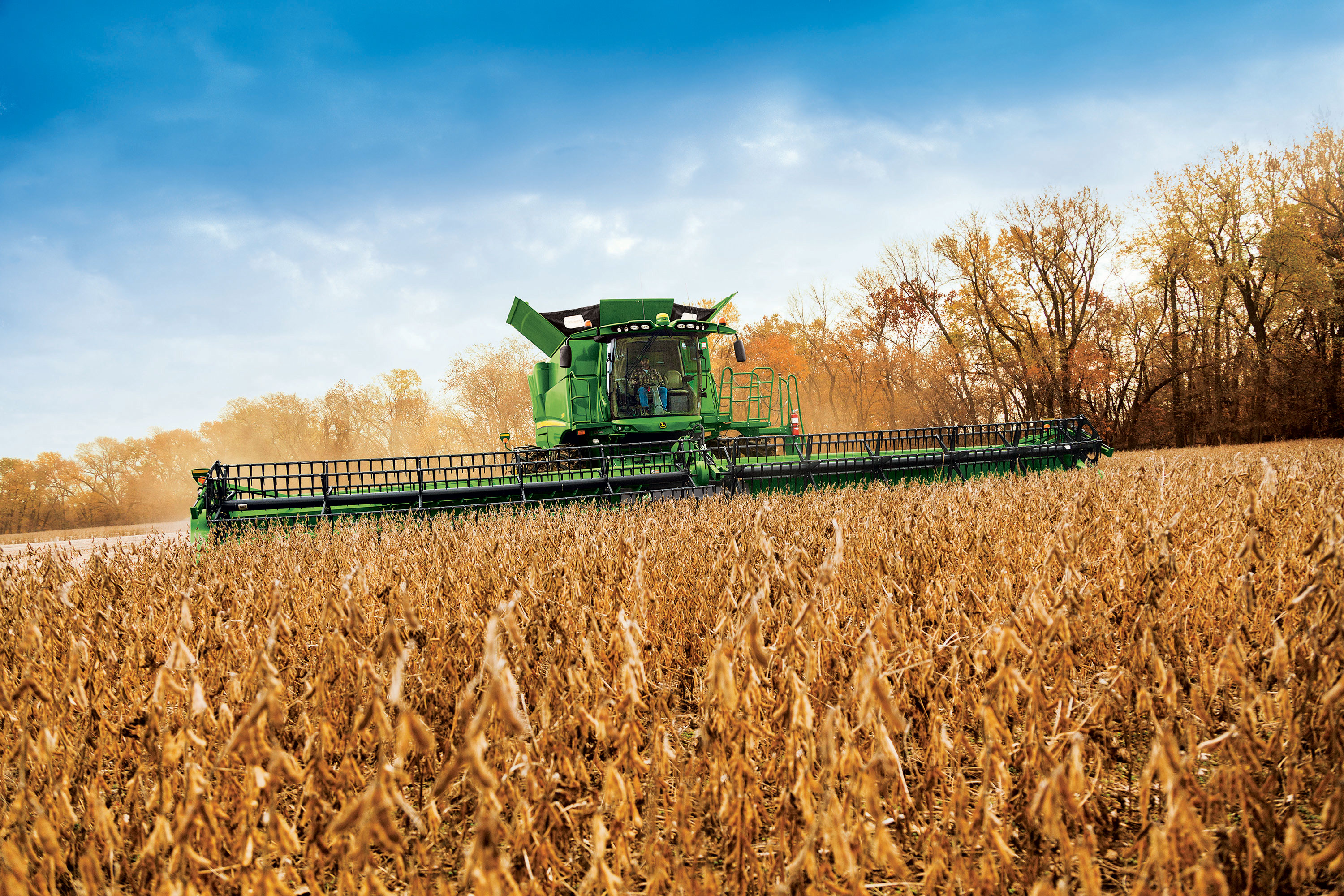 John Deere Combine Wallpapers