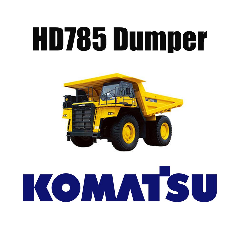 Komatsu Hd785 Dump Truck Wallpapers