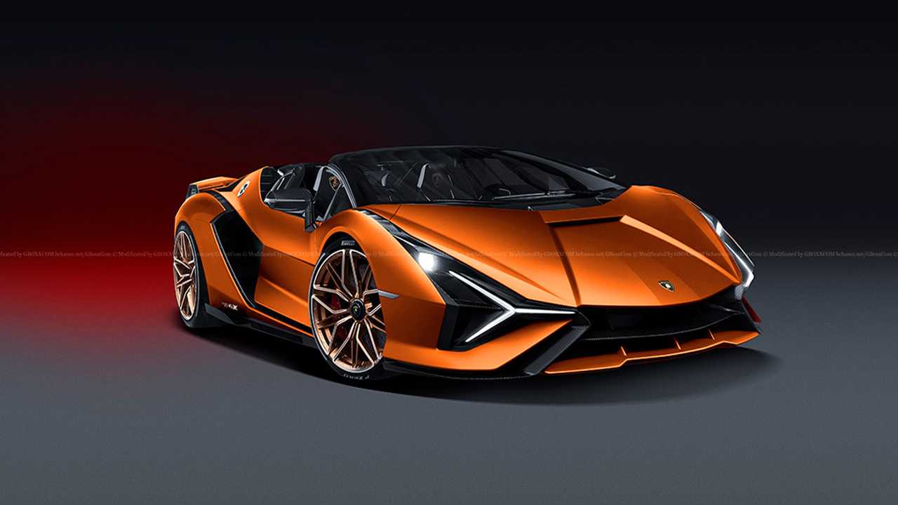 Lamborghini Sian Roadster Wallpapers